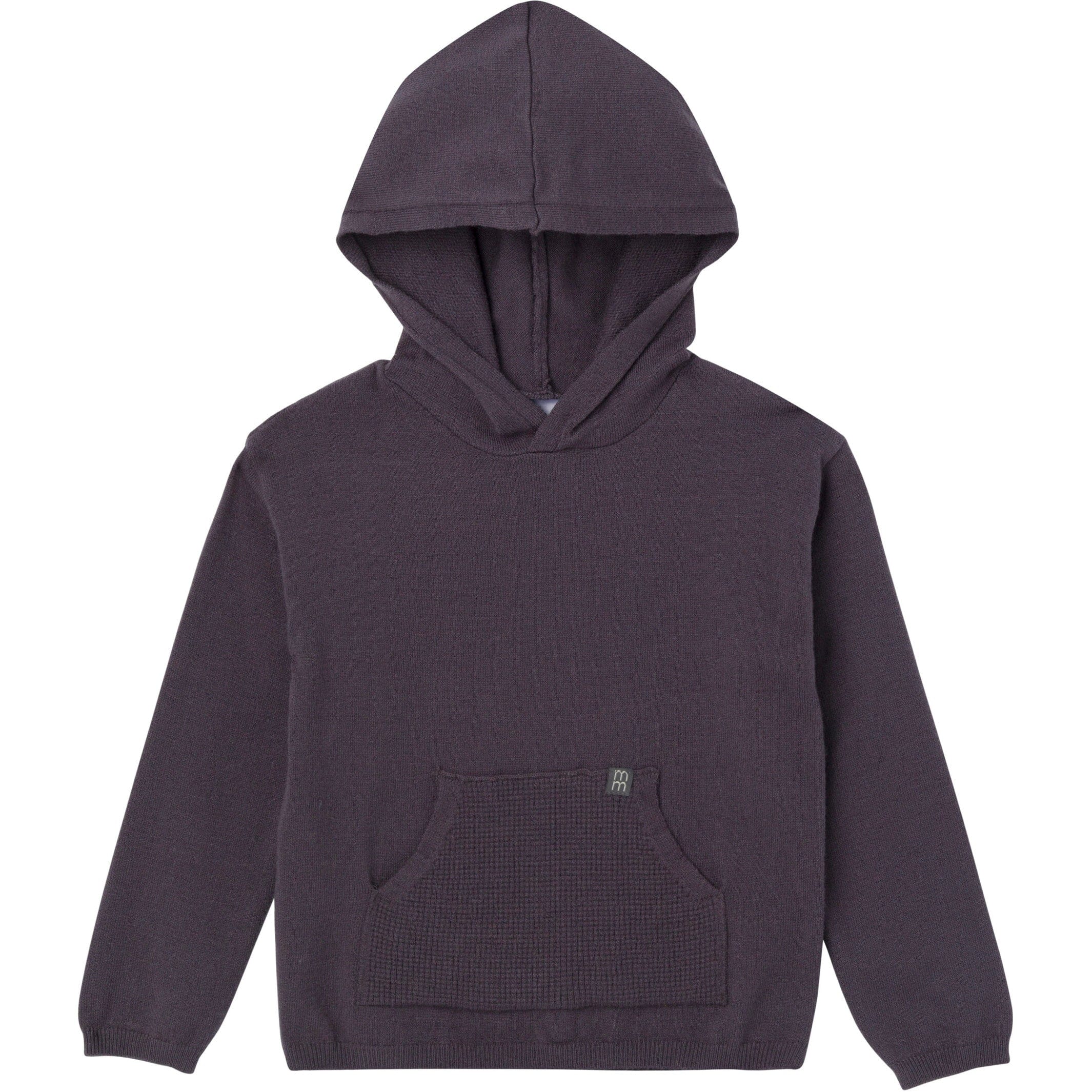 Mommy & Me 2-Piece Dark Grey Hooded Waffle Viscose Top & Legging Bundle - Image 3