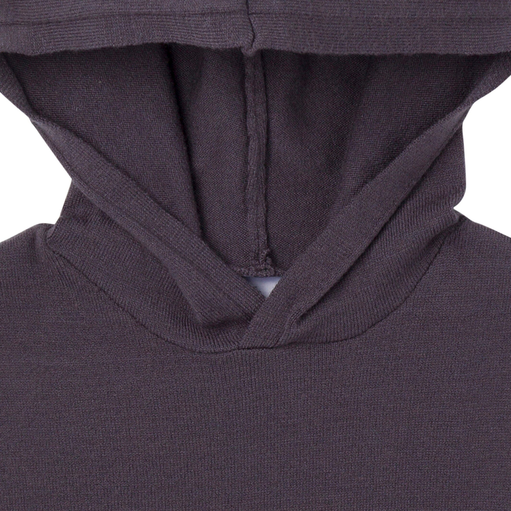 Mommy & Me 2-Piece Dark Grey Hooded Waffle Viscose Top & Legging Bundle - Image 6