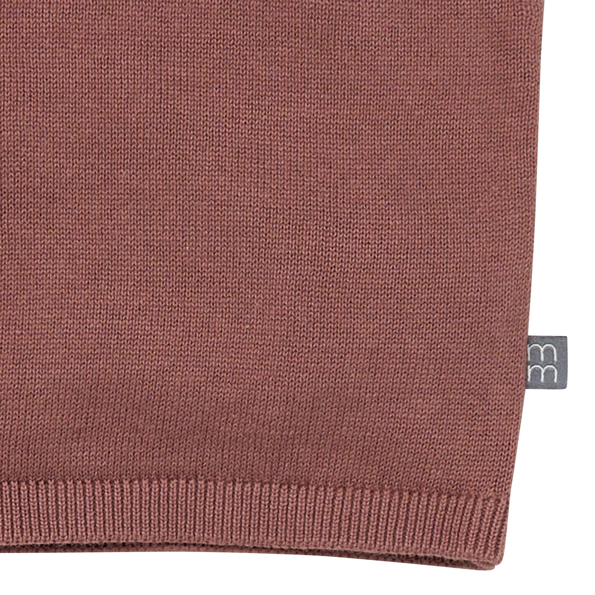 2-Piece Baby Boys Brown Johnny Collar Sweater Knit Set - Image 4