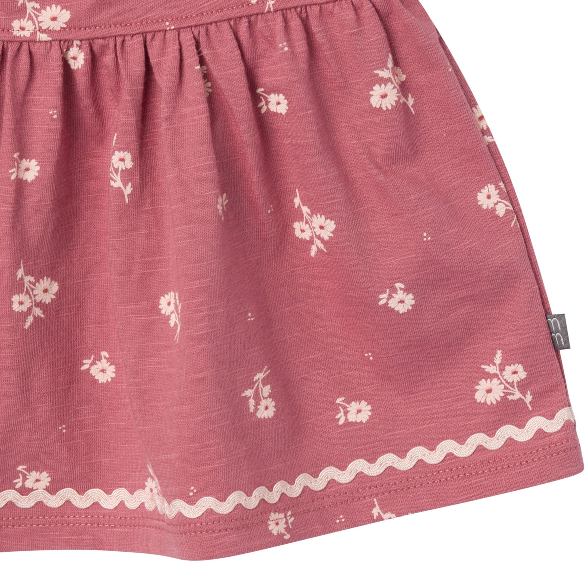 2-Piece Infant & Toddler Girls Rose Bouquet Ruffle Top and Shorts Set - Image 5