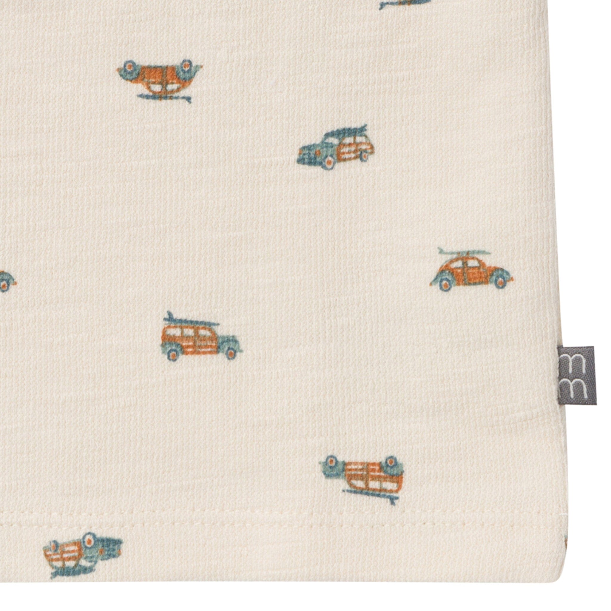 2-Piece Baby Boys Beach Buggys Henley Shirt and Shorts Set - Image 5