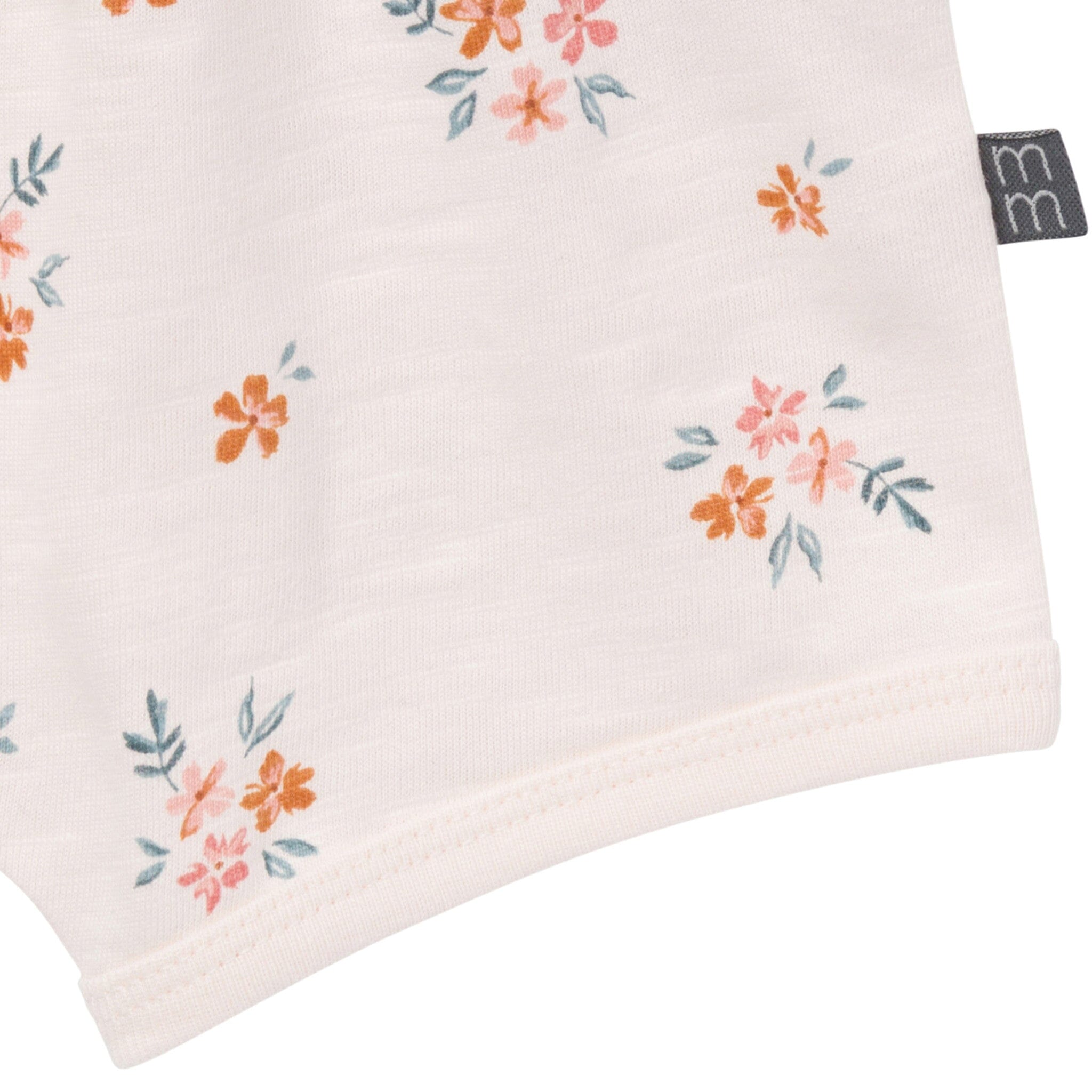 4-Piece Baby Girls Flower Bunches Sleeveless Peplum Tops and Shorts Set - Image 11