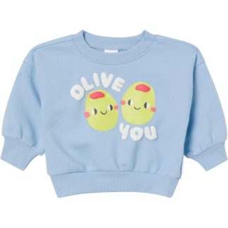 Baby Neutral Olive You Sweatshirt