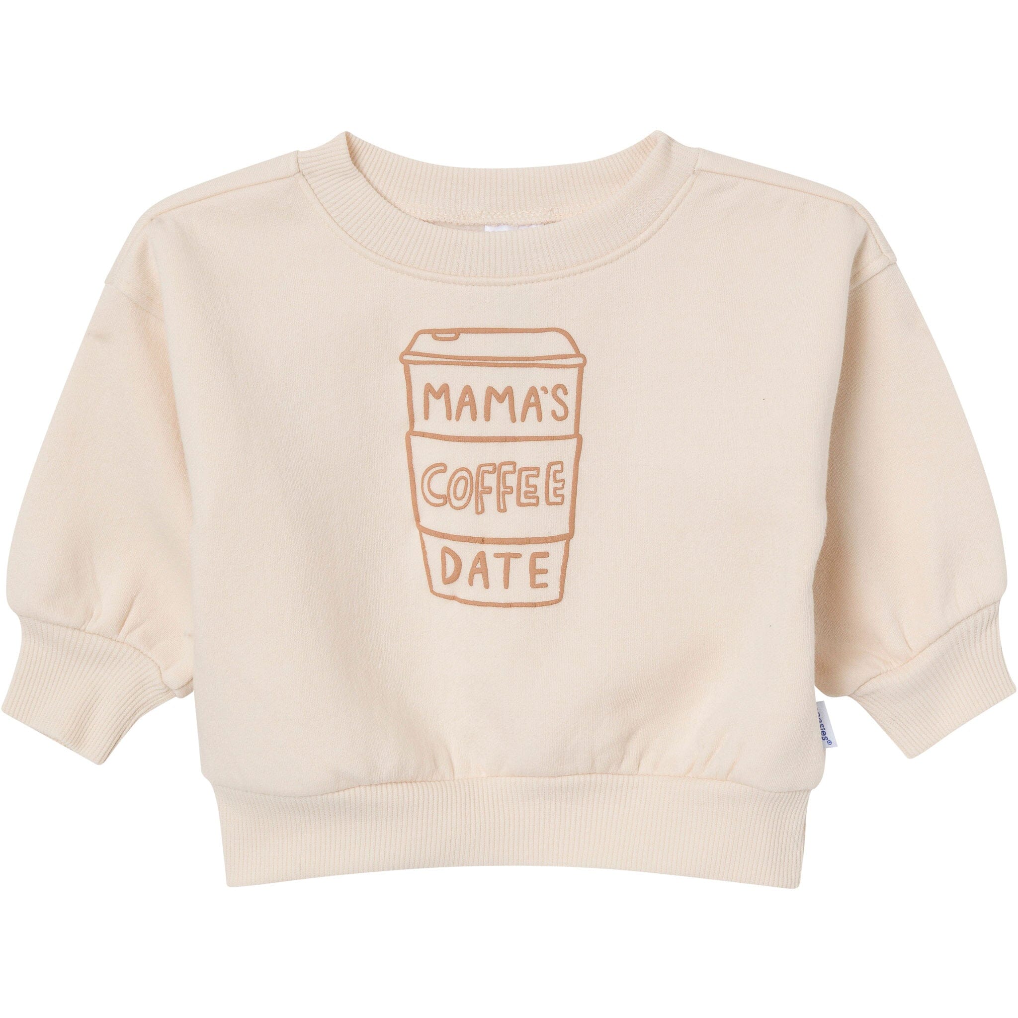 Baby Neutral Coffee Sweatshirt