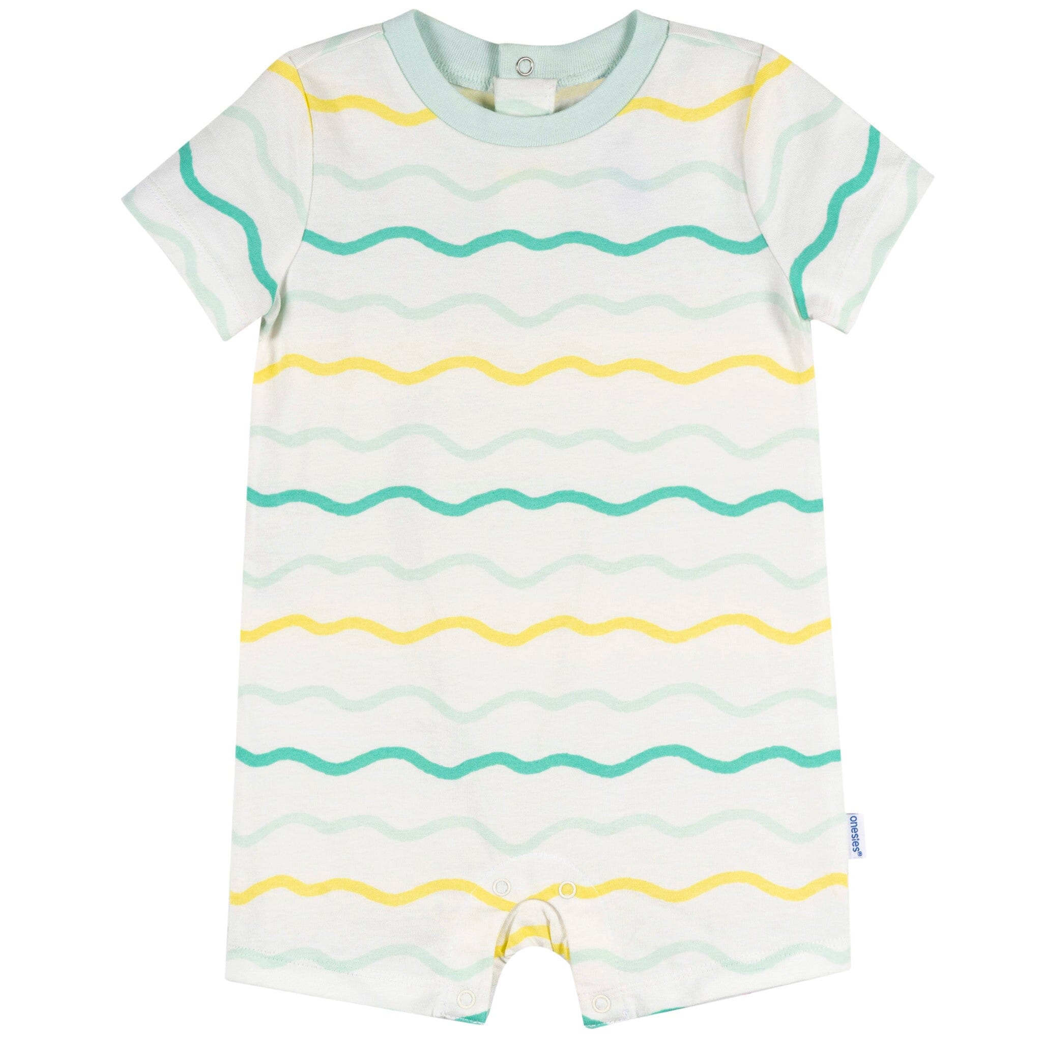 3-Pack Baby Neutral Smiles Rompers - Image 4