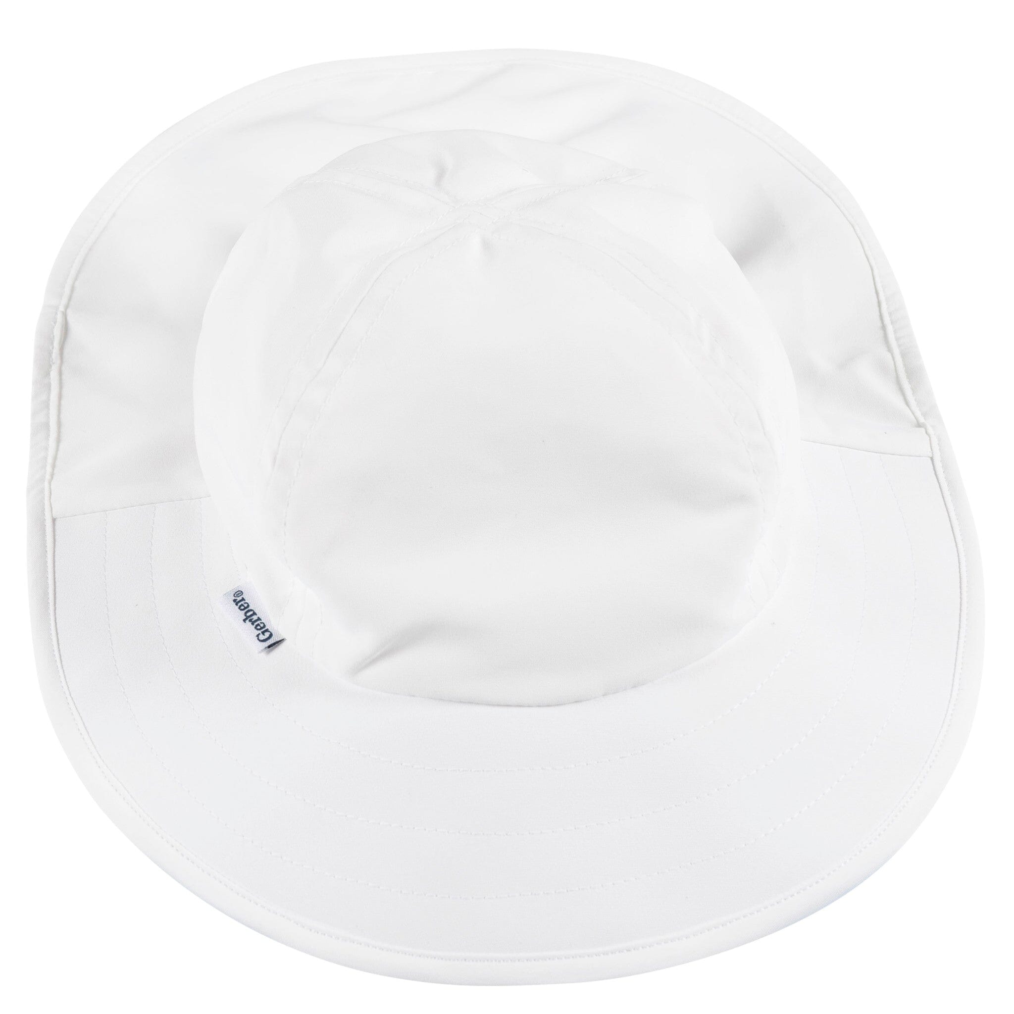 Baby Neutral UPF 50+ White Sun Hat - Image 4