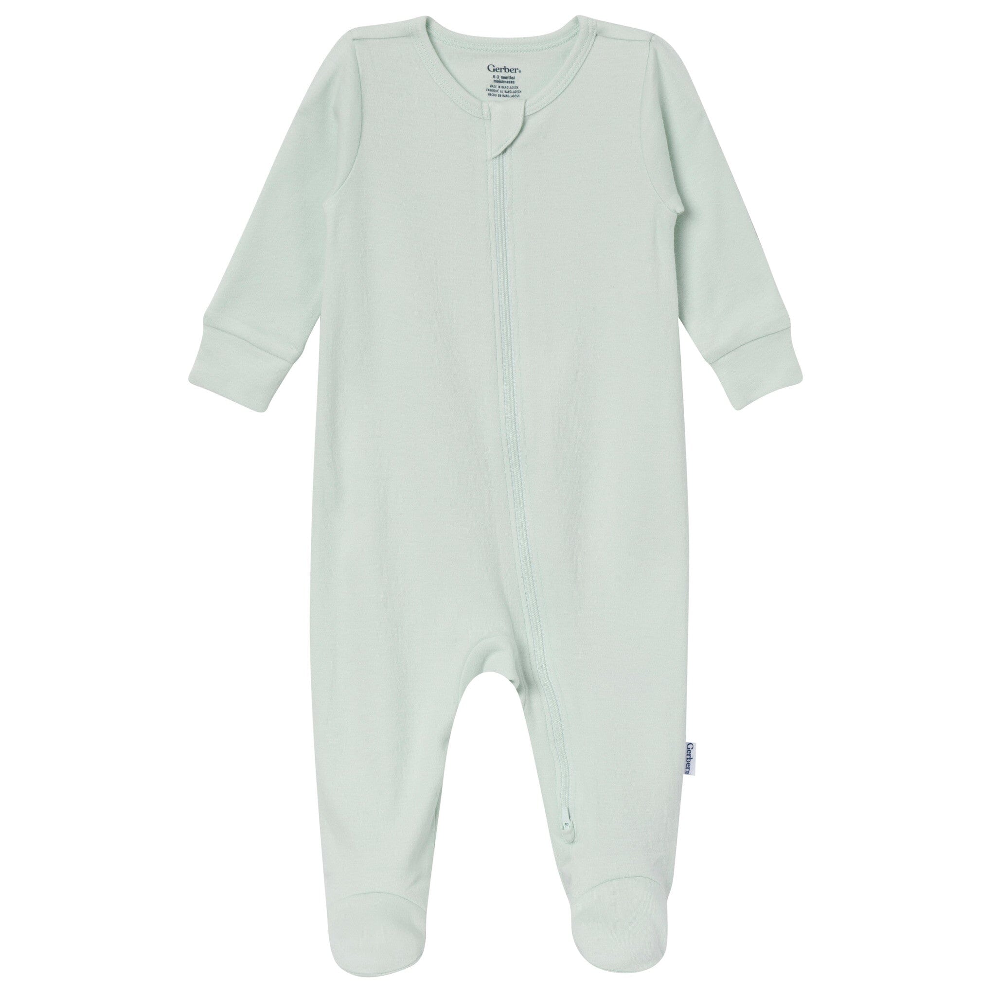 3-Pack Baby Neutral Mint, Peach & Yellow Sleep 'N Play - Image 2