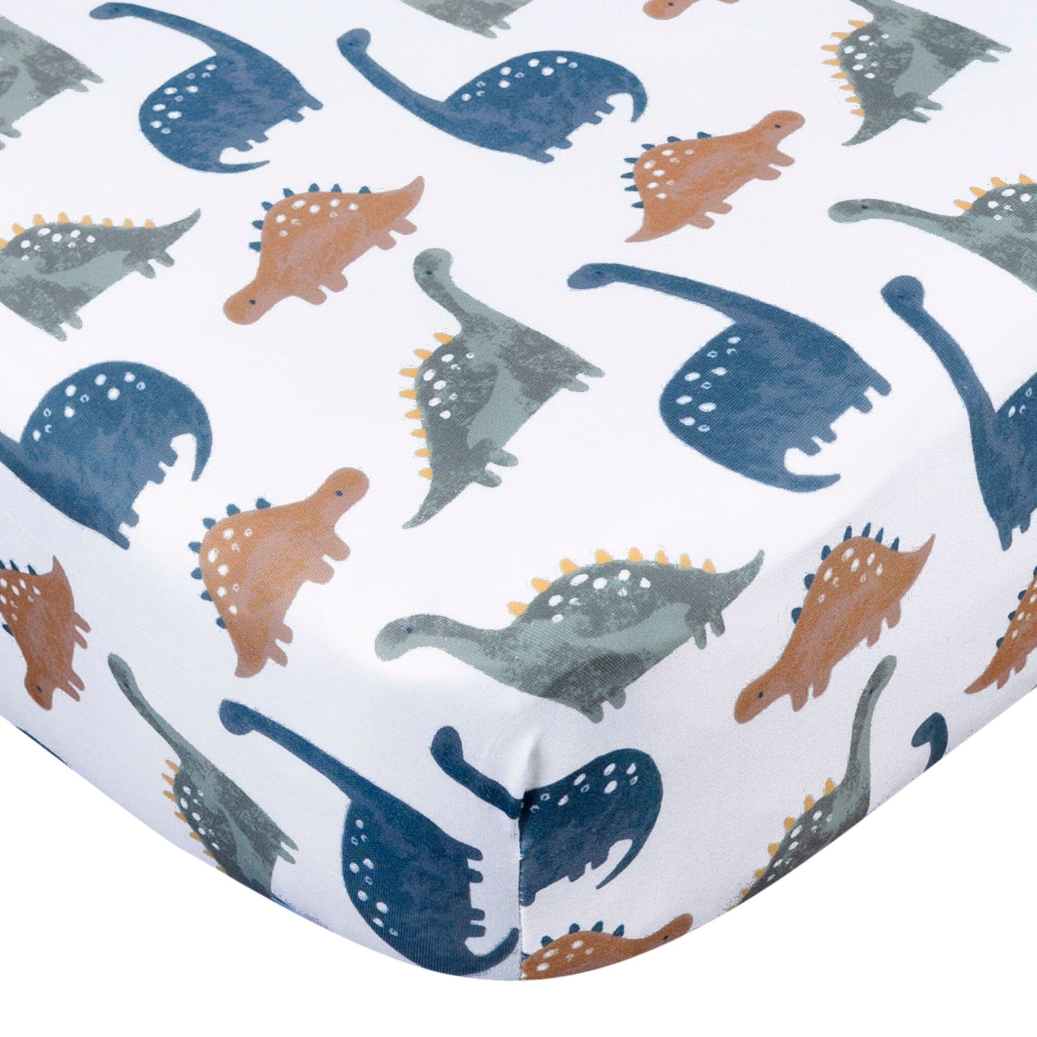 Baby Boys Dino Time Stretchy Crib Sheet