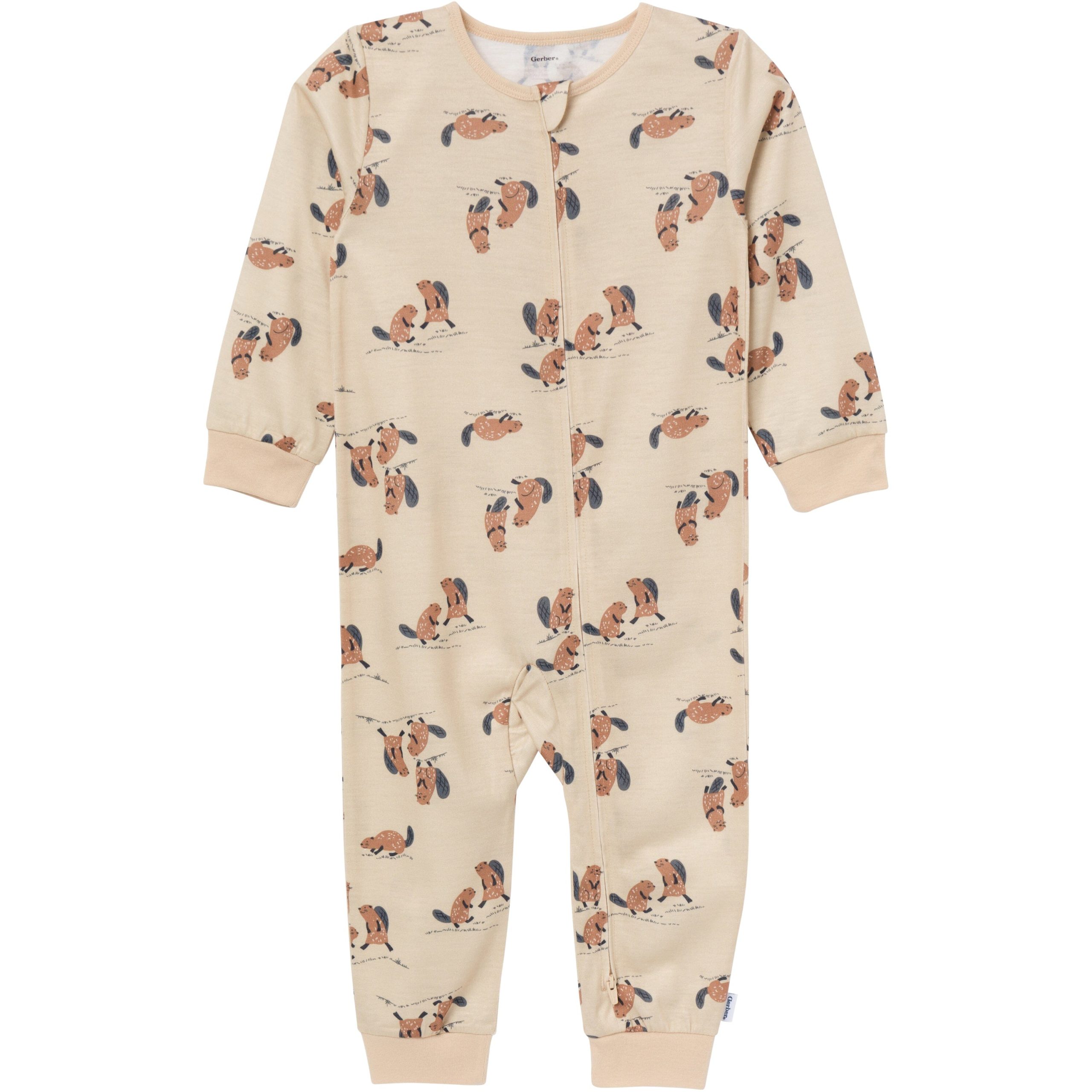 3-Pack Infant & Toddler Boys Outdoors Footless Pajamas - Image 2