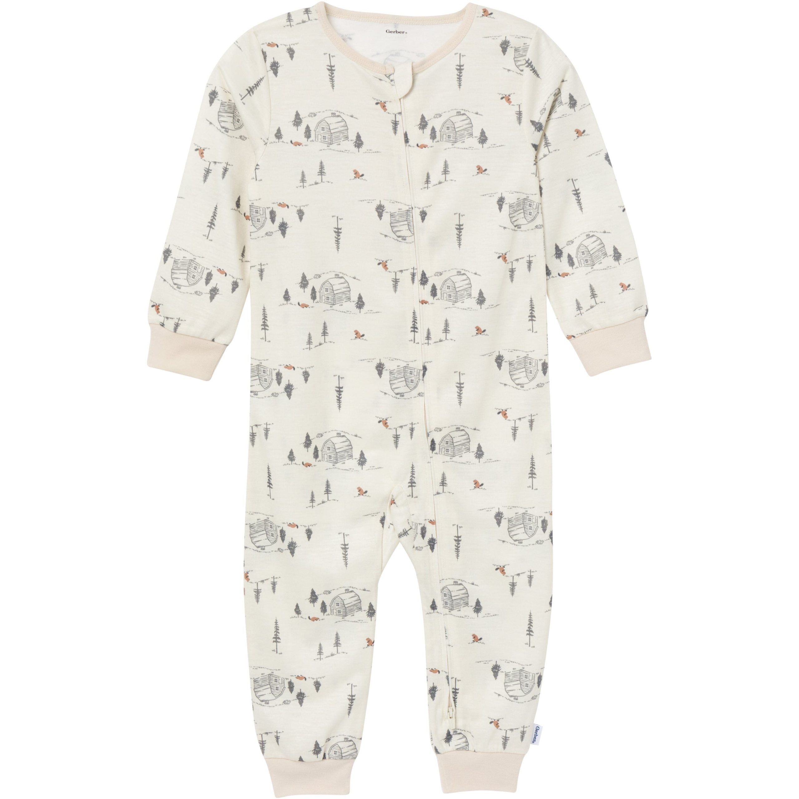 3-Pack Infant & Toddler Boys Outdoors Footless Pajamas - Image 6
