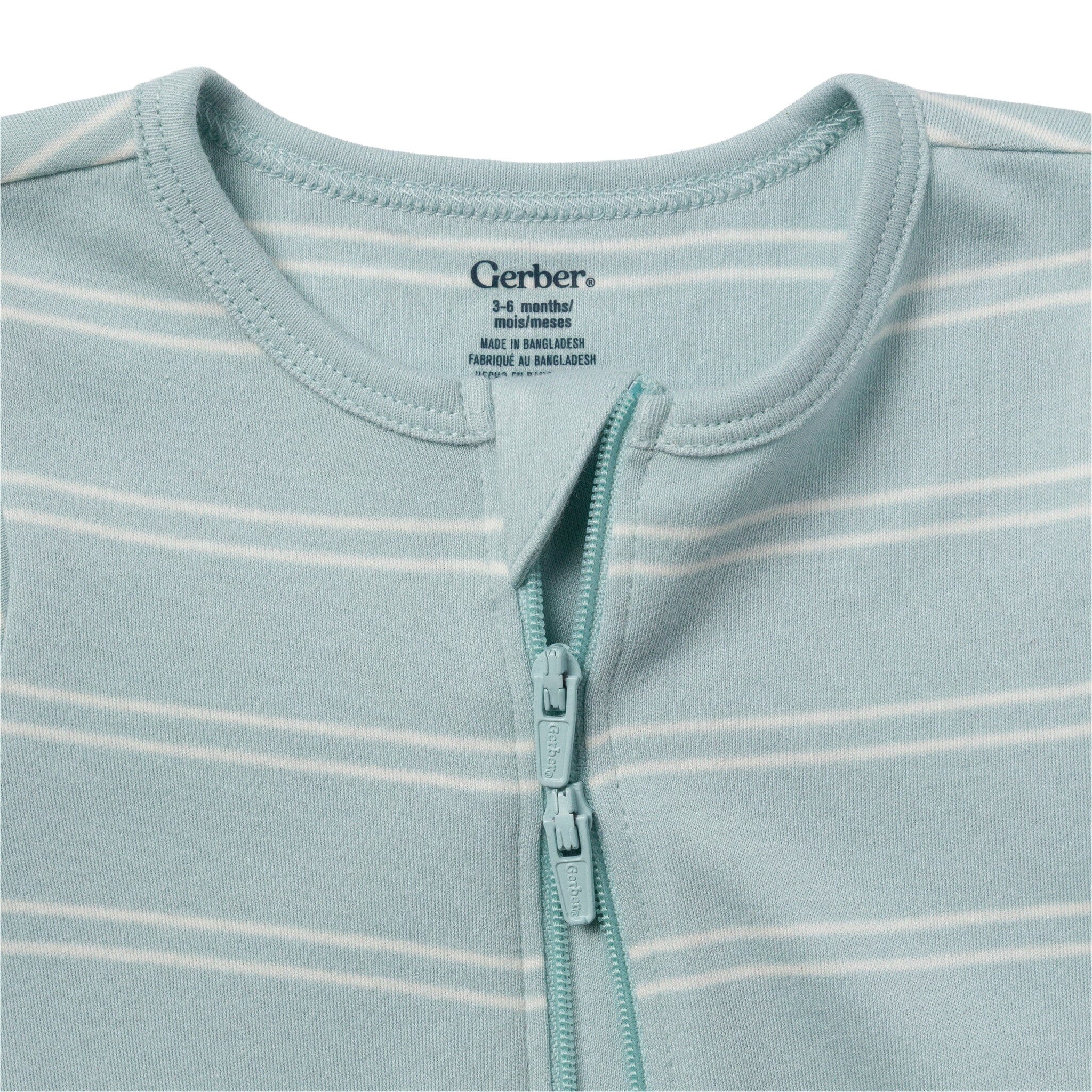 3-Pack Baby Neutral Gray, Blue & Taupe Sleep 'N Play - Image 8