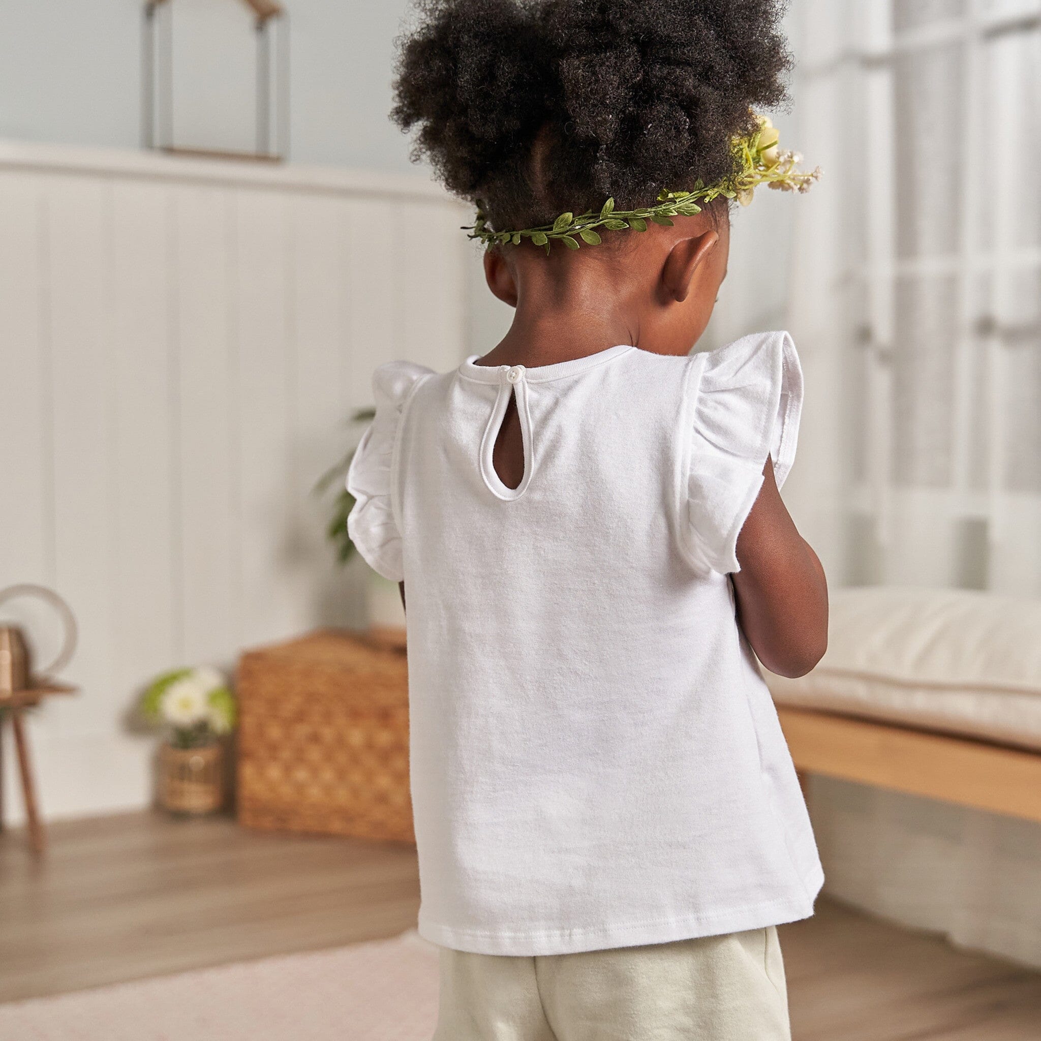 3-Piece Infant & Toddler Girls Lemons Shirts and Shorts Set - Image 4