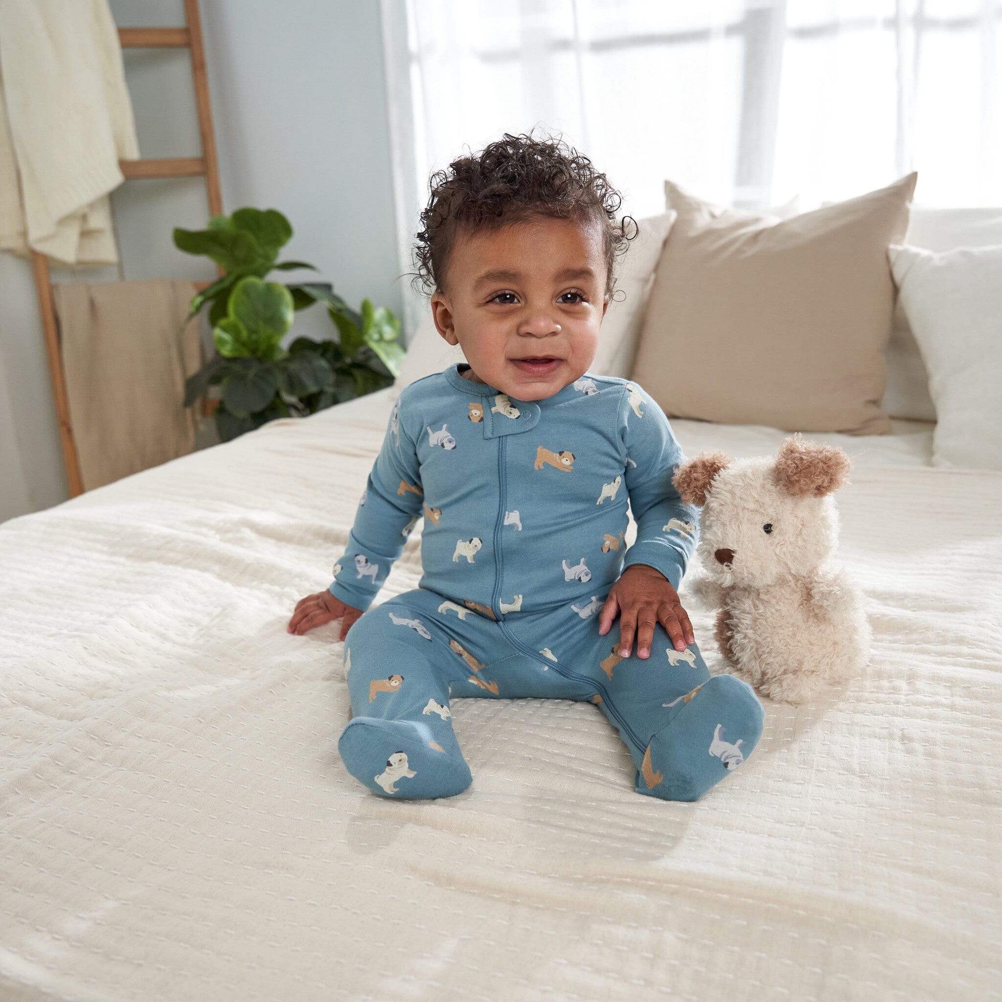 4-Pack Baby Boys Dogs Sleep 'N Plays - Image 2