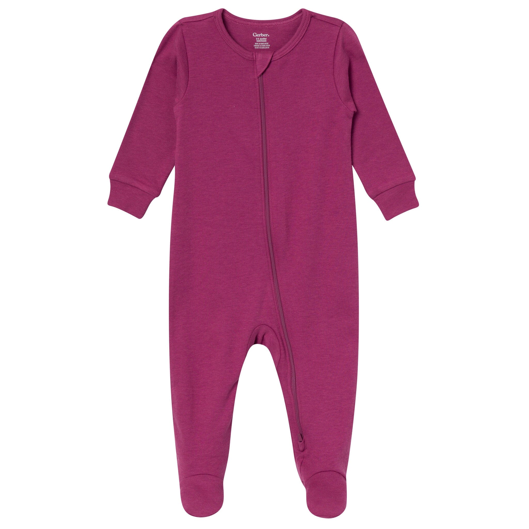 3-Pack Baby Girls Plum, Pink & Lavender Sleep 'N Play - Image 7