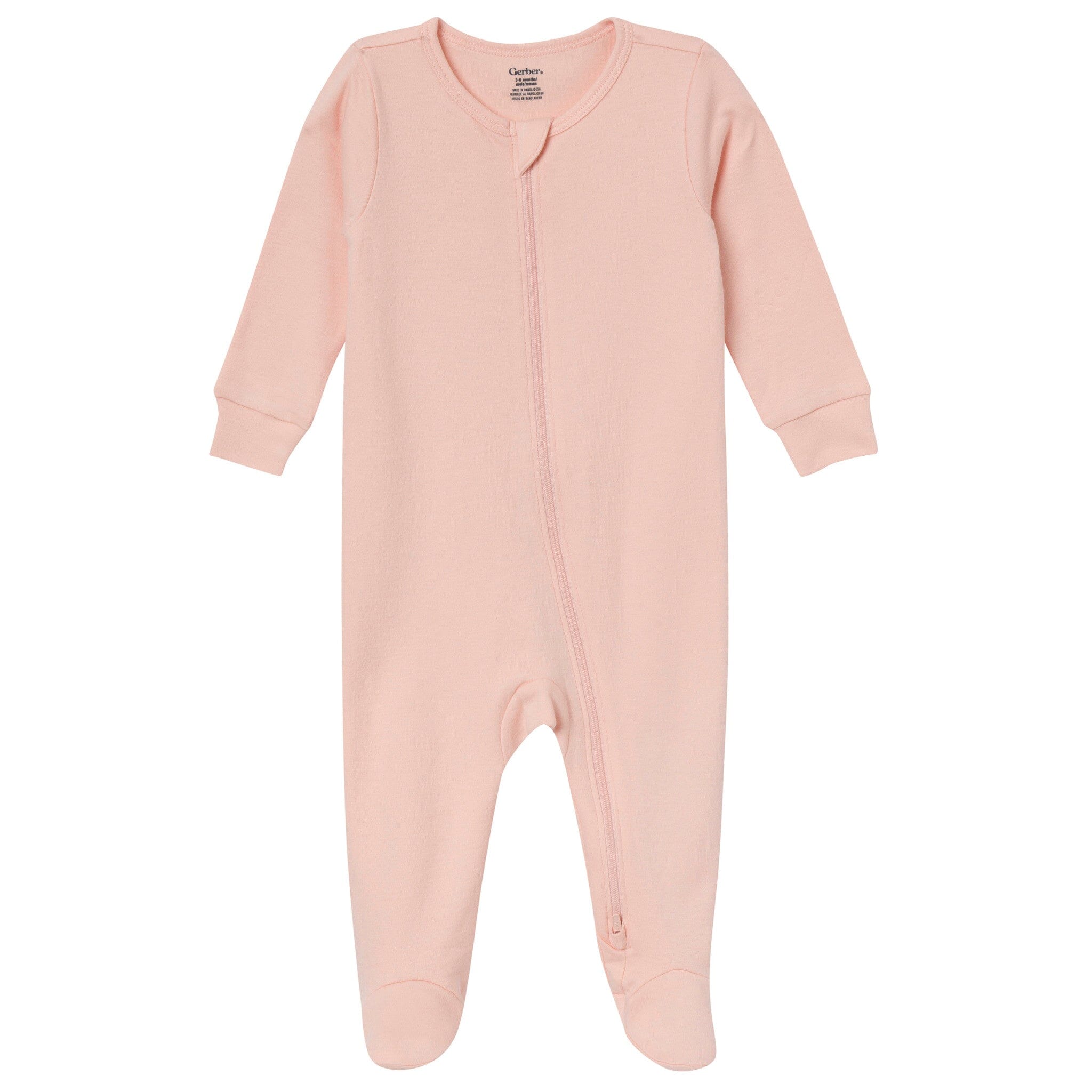 3-Pack Baby Girls Apricot, Rose & Sage Sleep 'N Play - Image 2