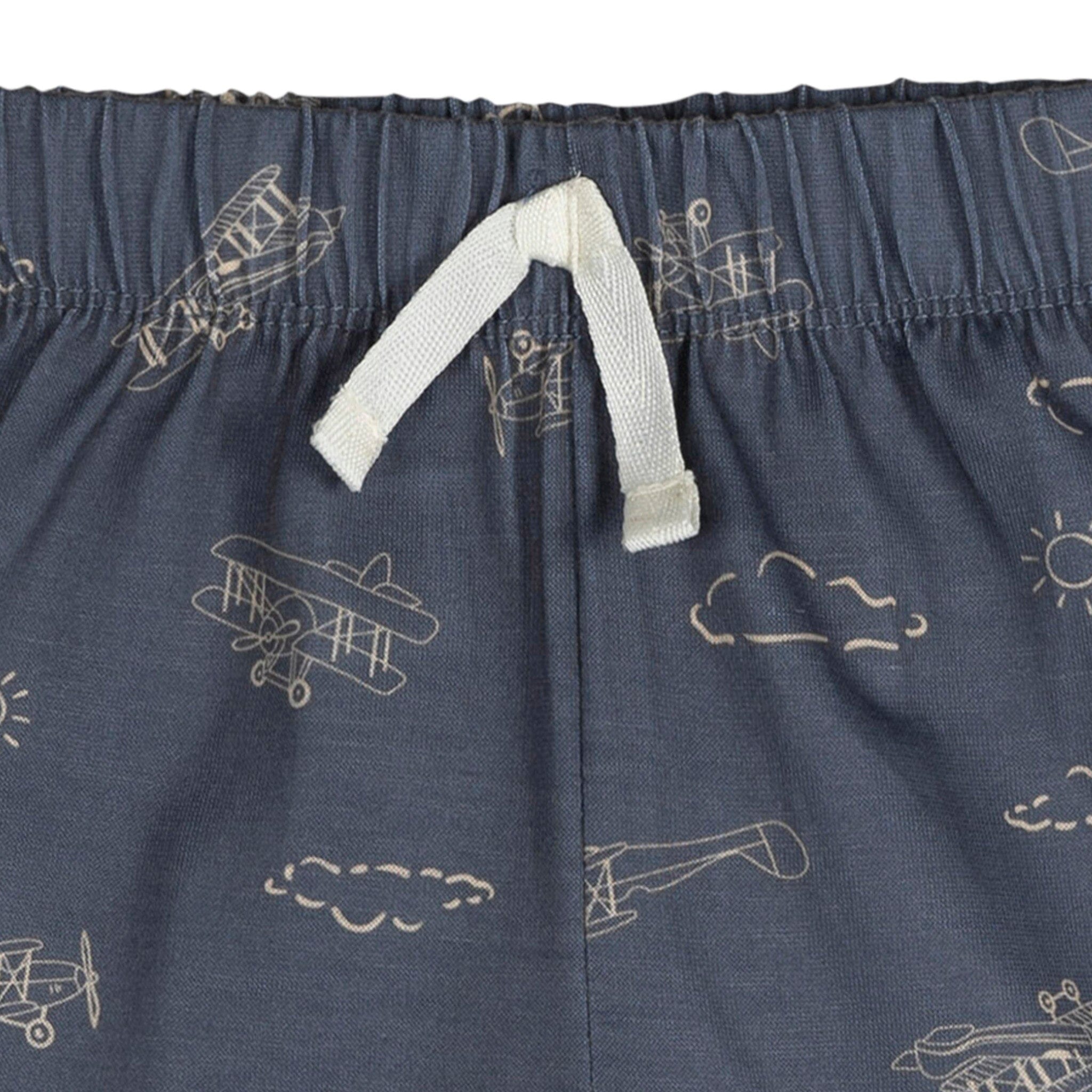 2-Piece Toddler Boys Airplane Pajama Set - Image 8