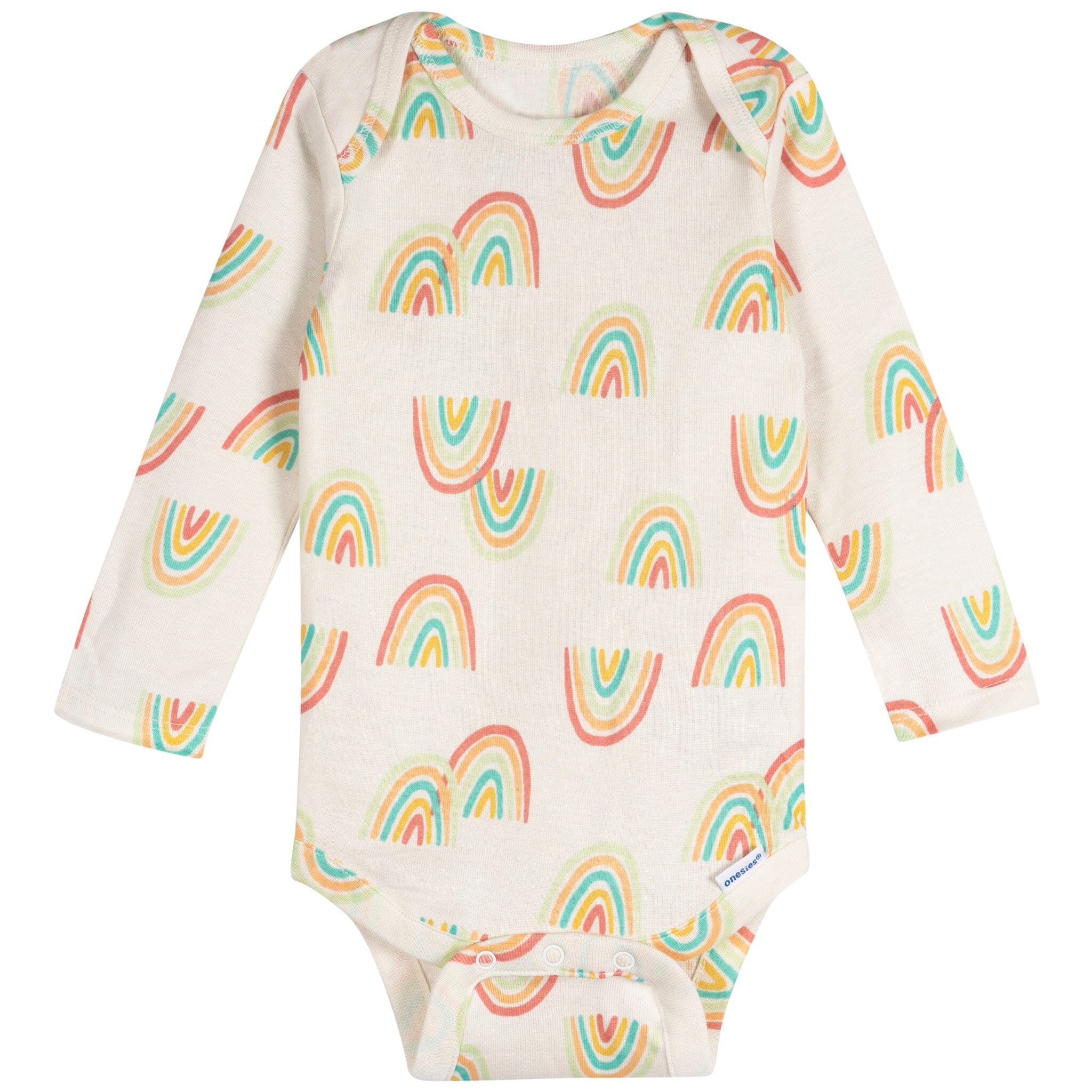 6-Pack Baby Girls Puppies Long Sleeve Onesies® Bodysuits - Image 4