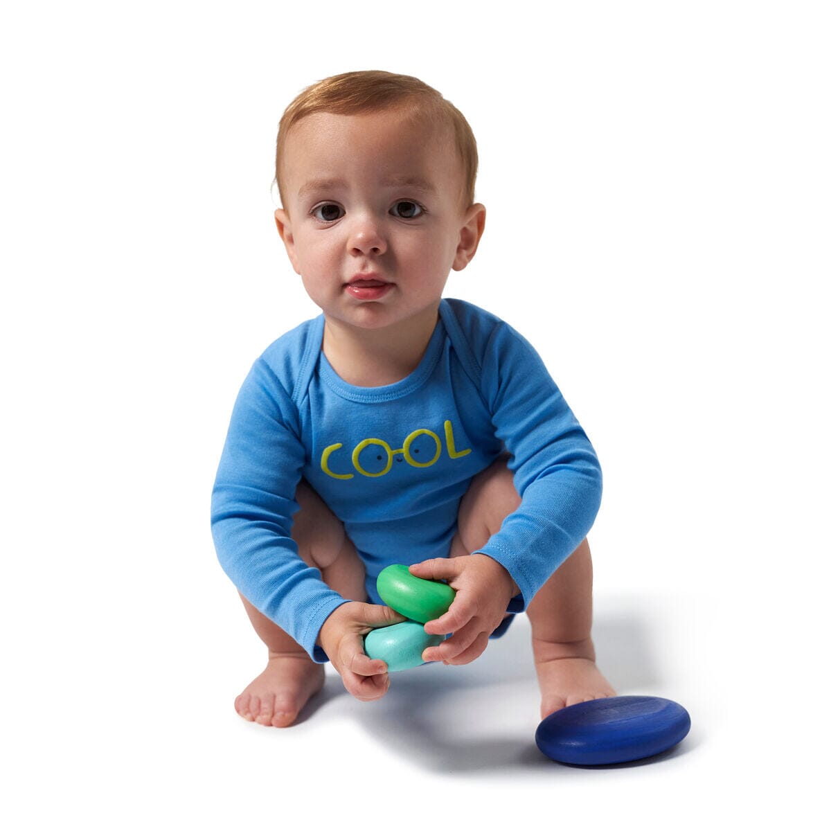 6-Pack Baby Boys Dinos Long Sleeve Onesies® Bodysuits - Image 3