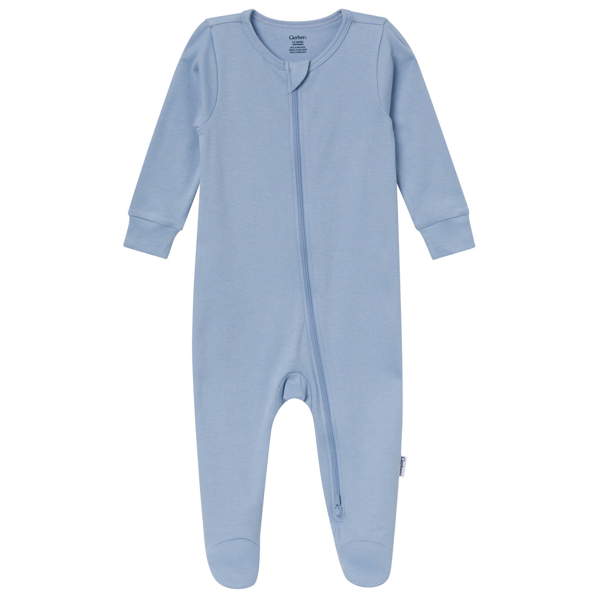 3-Pack Baby Boys Charcoal, Mocha & Blue Sleep 'N Play - Image 5