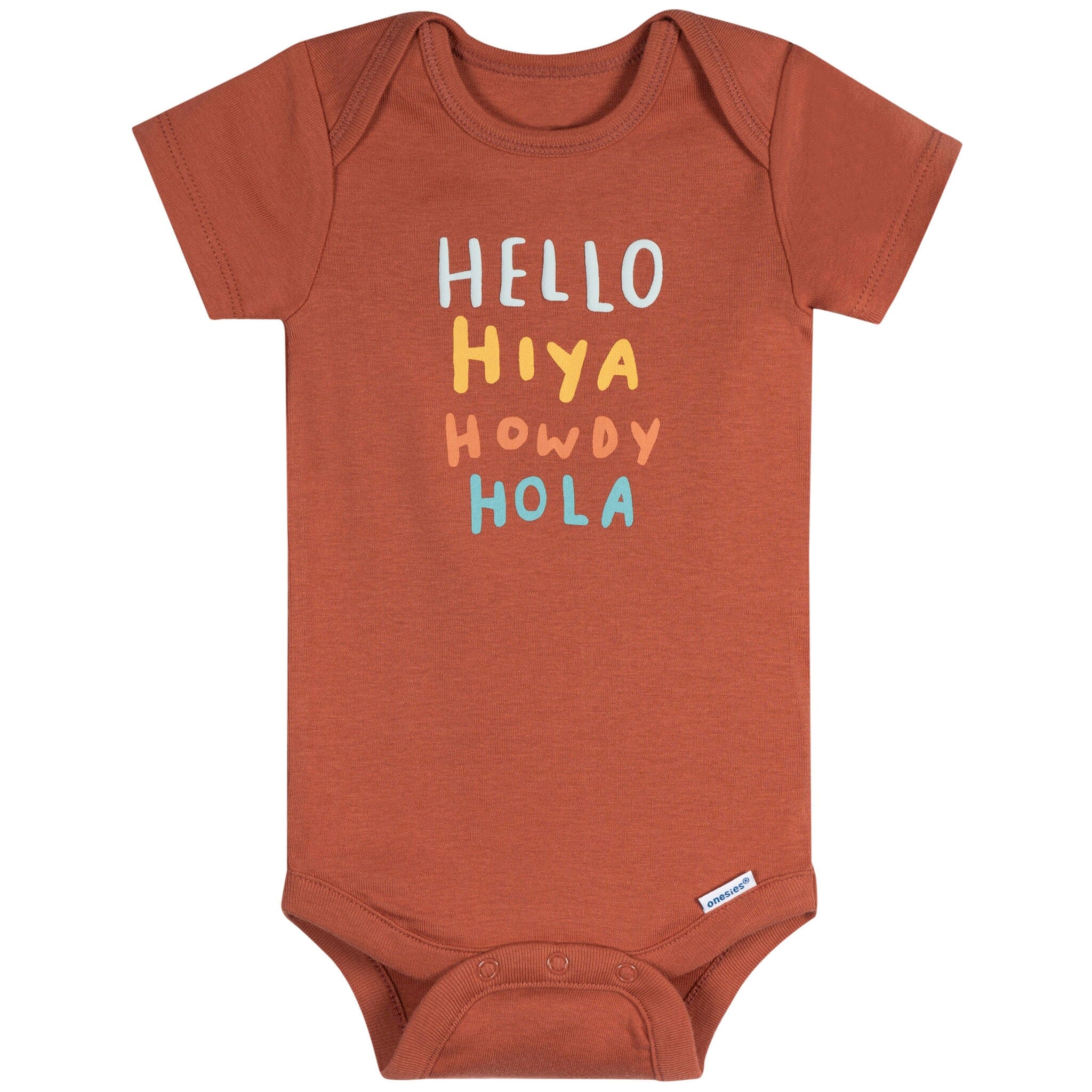 8-Pack Baby Neutral Fun Fun Fun Short Sleeve Onesies® Bodysuits - Image 3