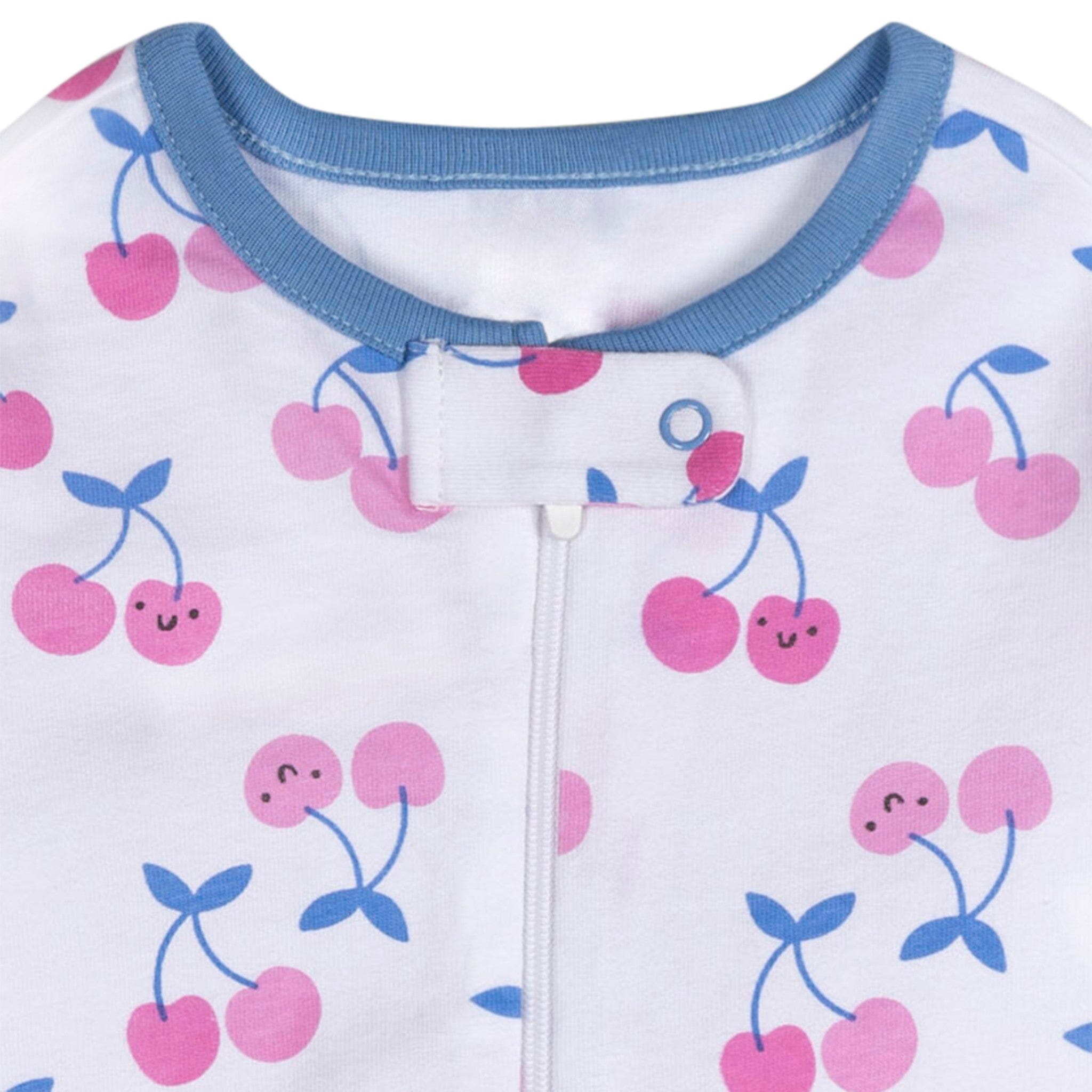 4-Pack Baby Girls Pear-Y Sweet Sleep 'N Plays - Image 5