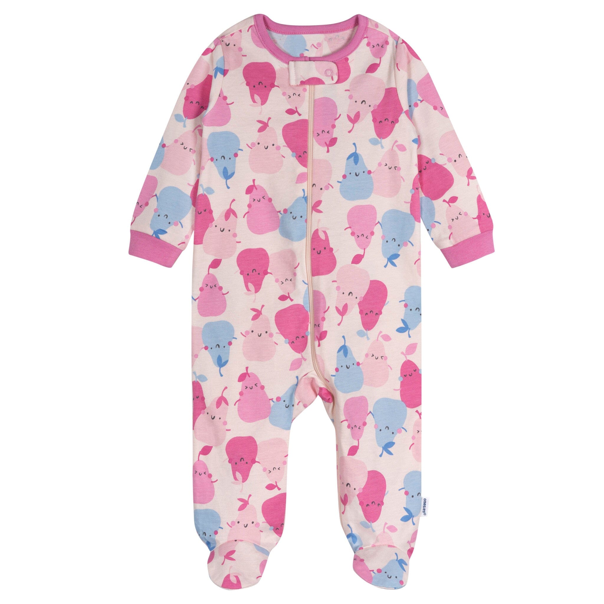 4-Pack Baby Girls Pear-Y Sweet Sleep 'N Plays - Image 8