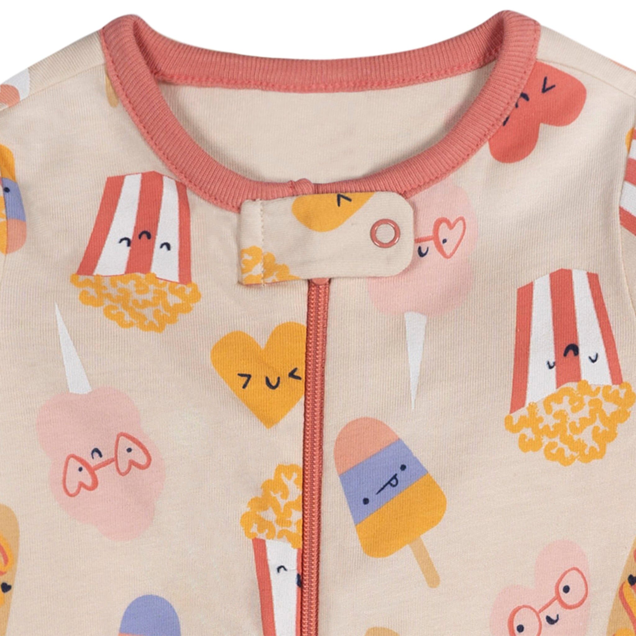 4-Pack Baby Girls Carnival Treats Sleep 'N Plays - Image 11