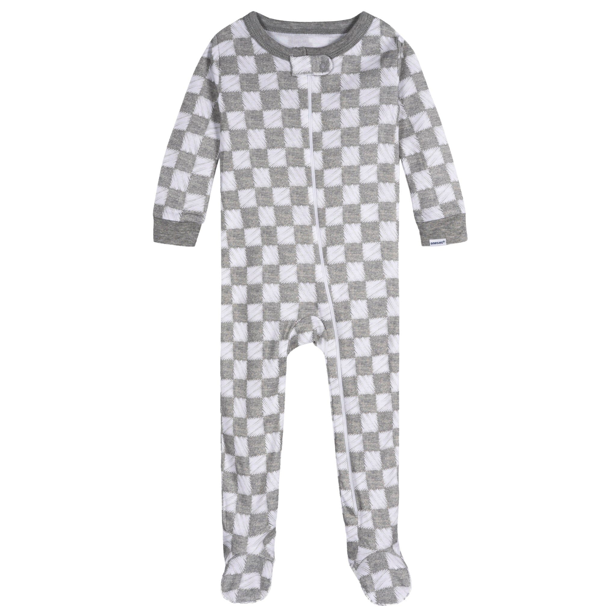 4-Pack Baby Boys Treats Snug Fit Footed Pajamas - Image 6