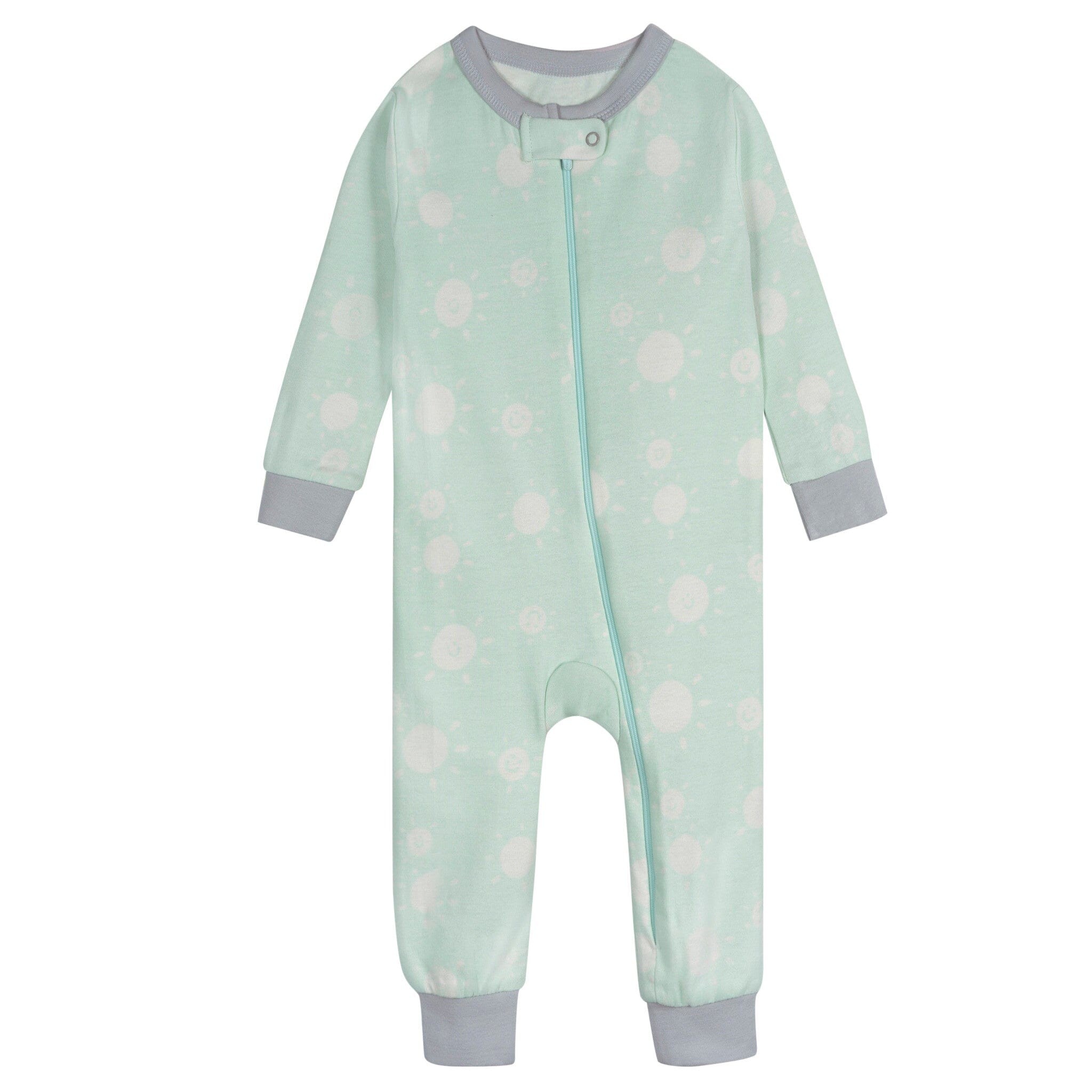 3-Pack Baby Neutral City Sunset Footless Pajamas - Image 6