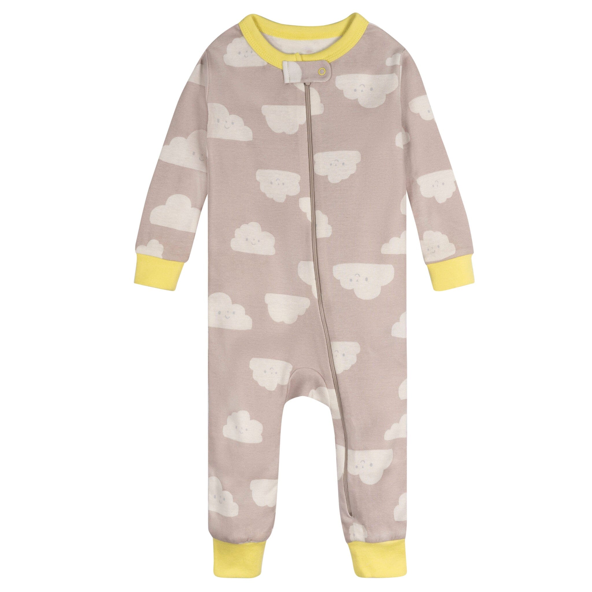 3-Pack Baby Neutral Goodnight Footless Pajamas - Image 4