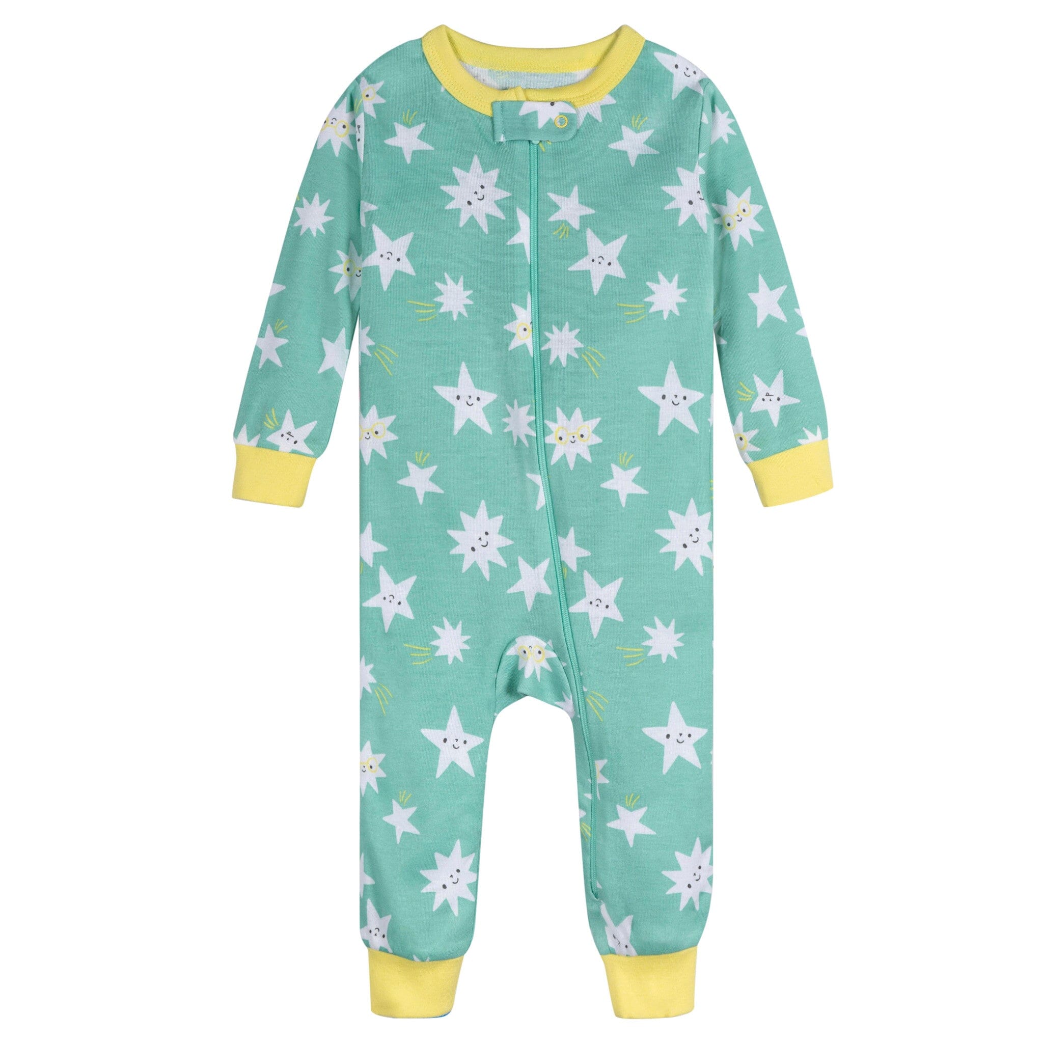 3-Pack Baby Neutral Goodnight Footless Pajamas - Image 8