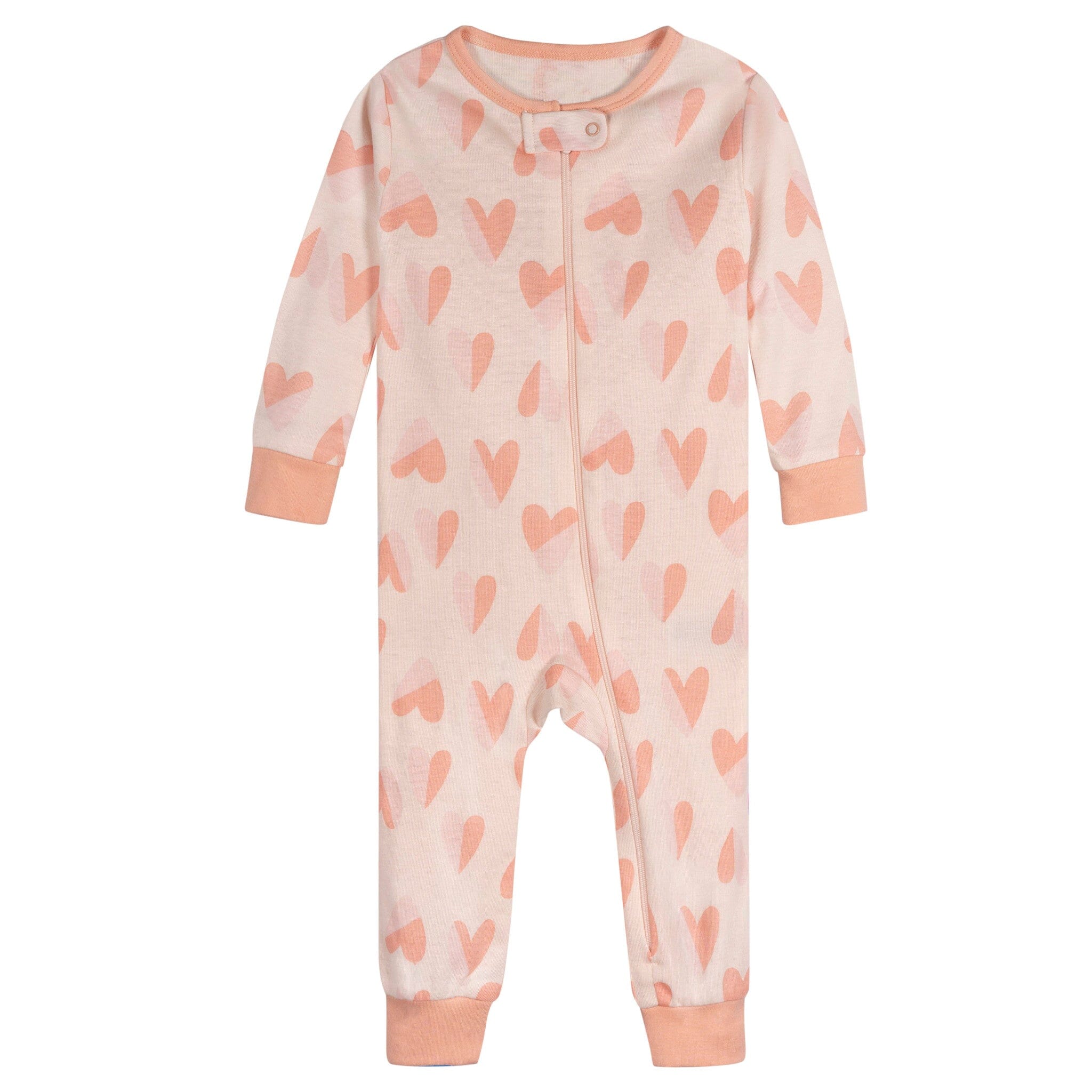 3-Pack Baby Girls Lemons Footless Pajamas - Image 4