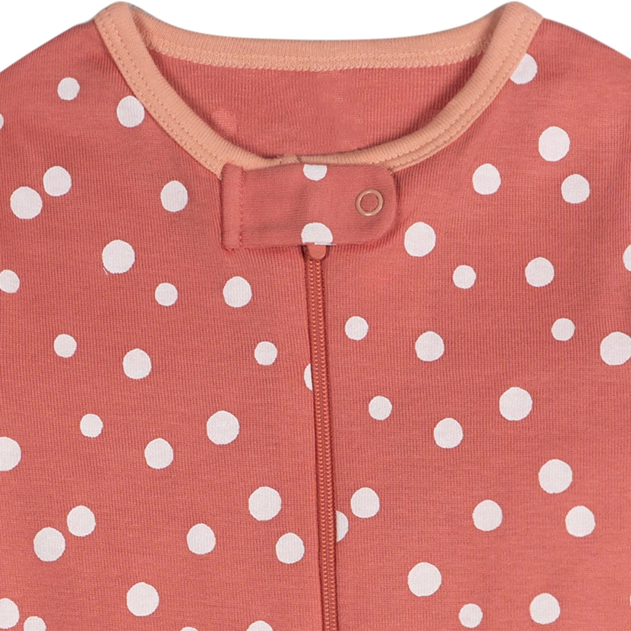 3-Pack Baby Girls Lemons Footless Pajamas - Image 7