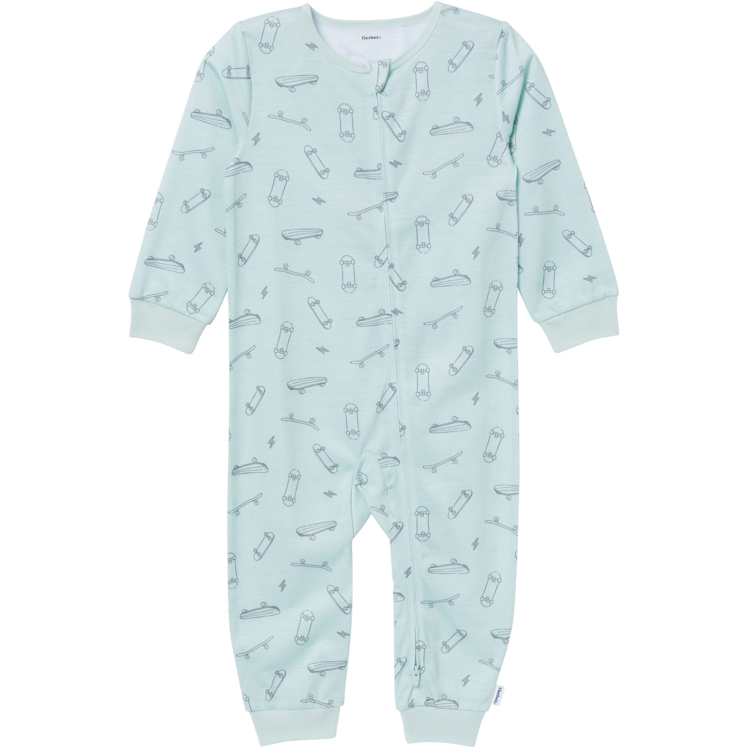 3-Pack Infant & Toddler Boys Skate Footless Pajamas - Image 6