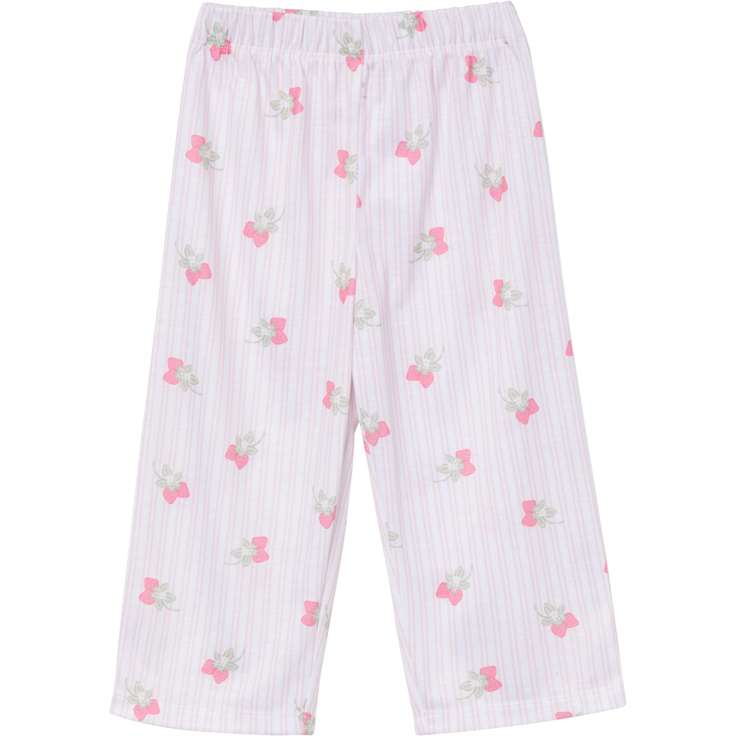 2-Piece Infant & Toddler Girls Berries Button Up Pajama Set - Image 8