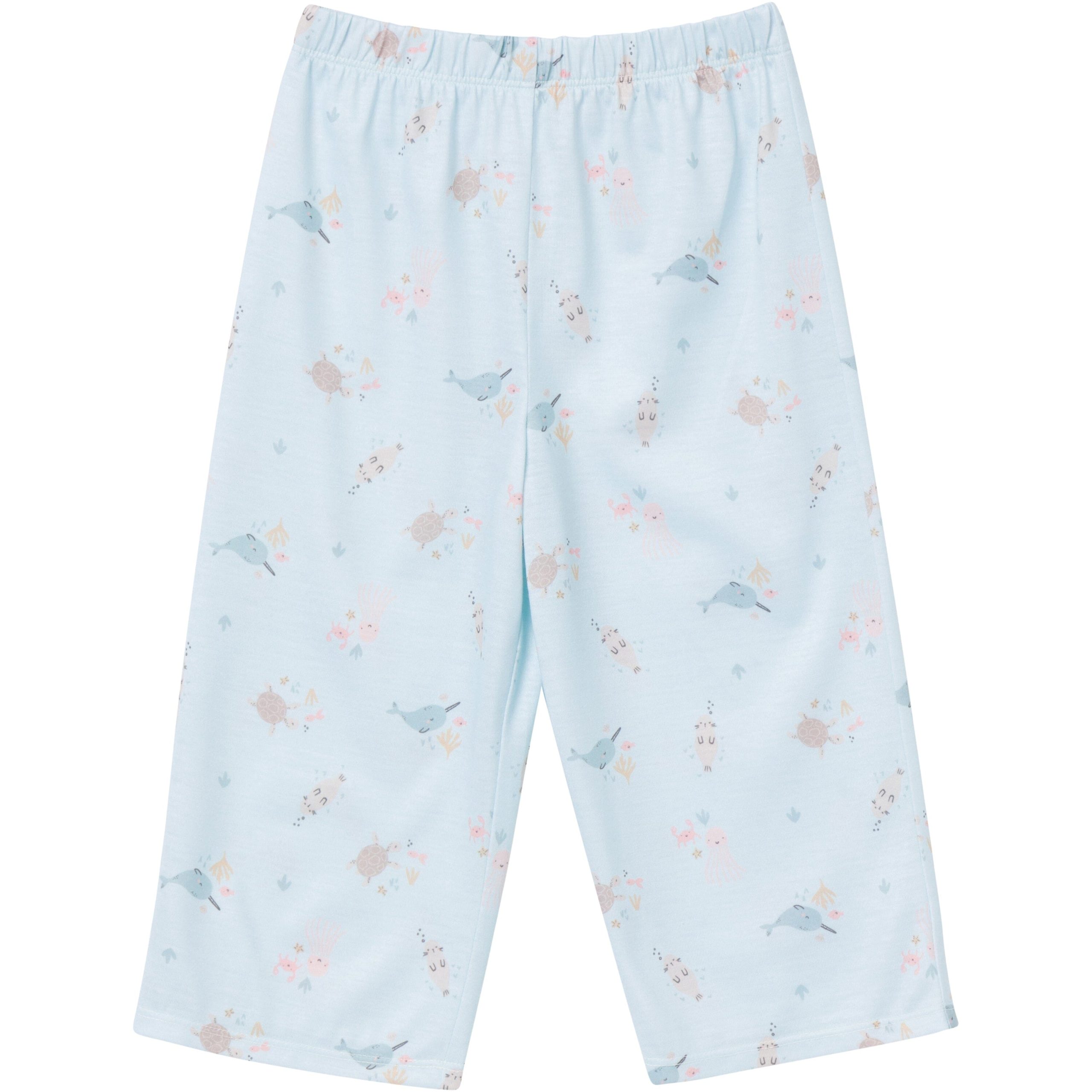 2-Piece Toddler Girls Sea Pajama Set - Image 7