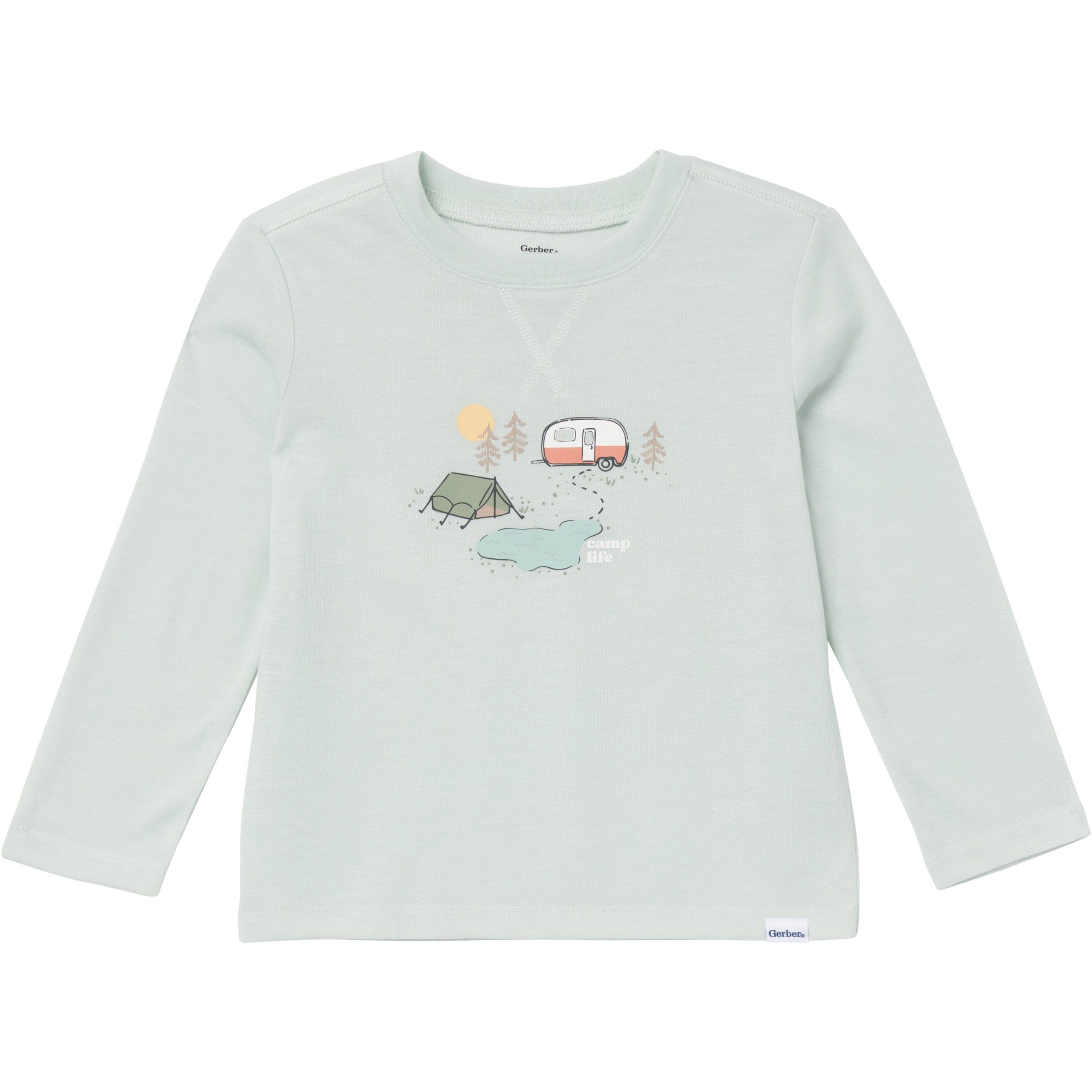 2-Piece Toddler Boys Camp Pajama Set - Image 2