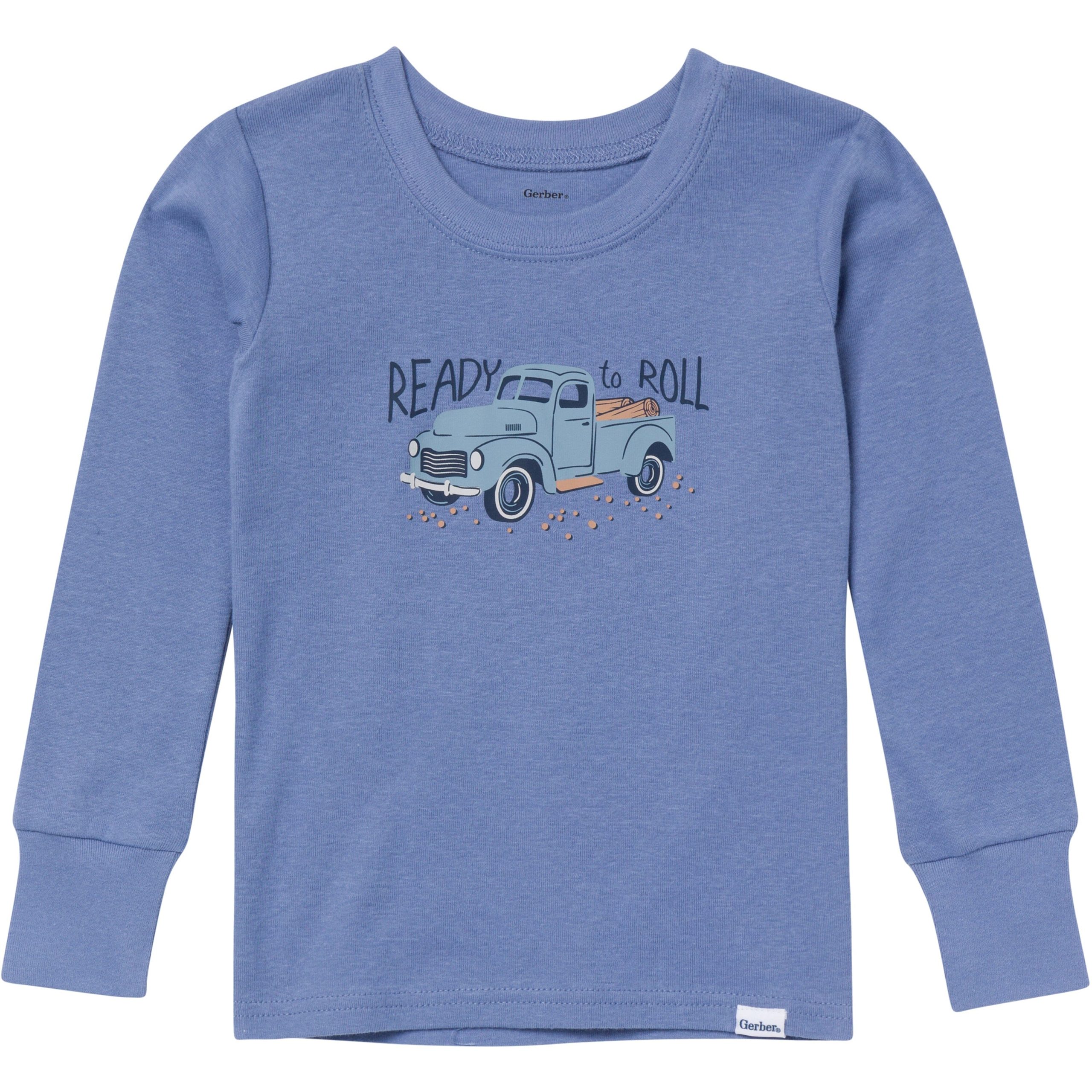 2-Piece Infant & Toddler Boys Car Pajama Set - Image 5