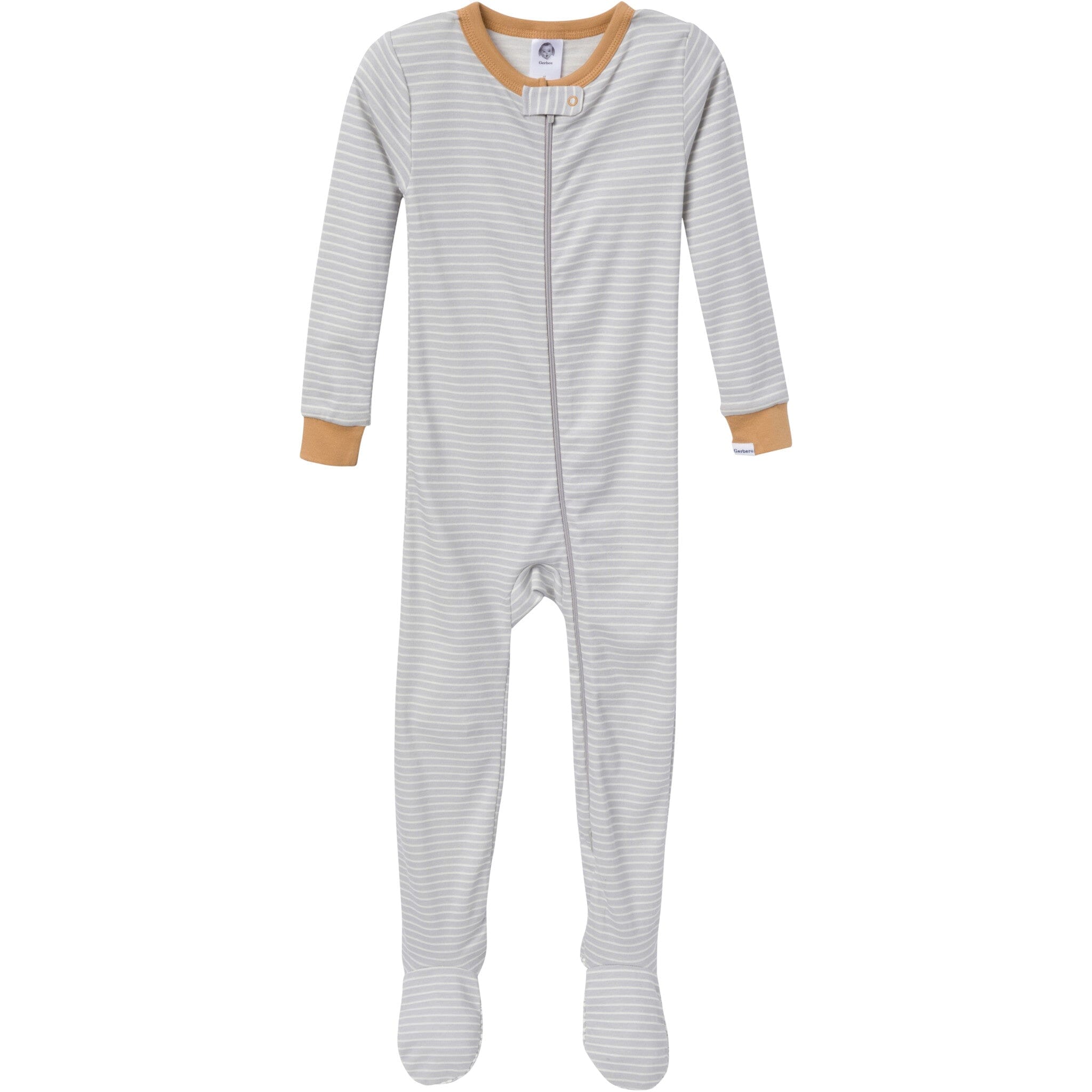 4-Pack Baby & Toddler Boys Moose Snug Fit Footed Pajamas - Image 2