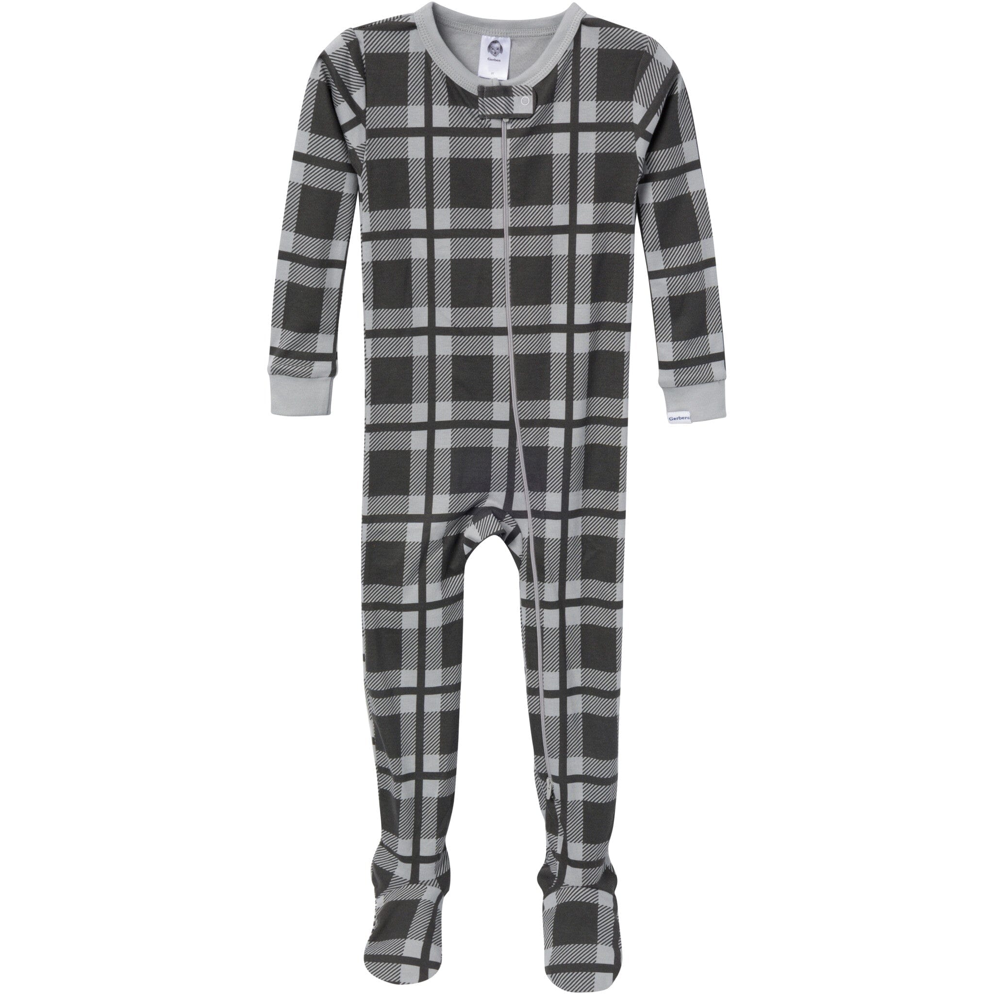 4-Pack Baby & Toddler Boys Moose Snug Fit Footed Pajamas - Image 6