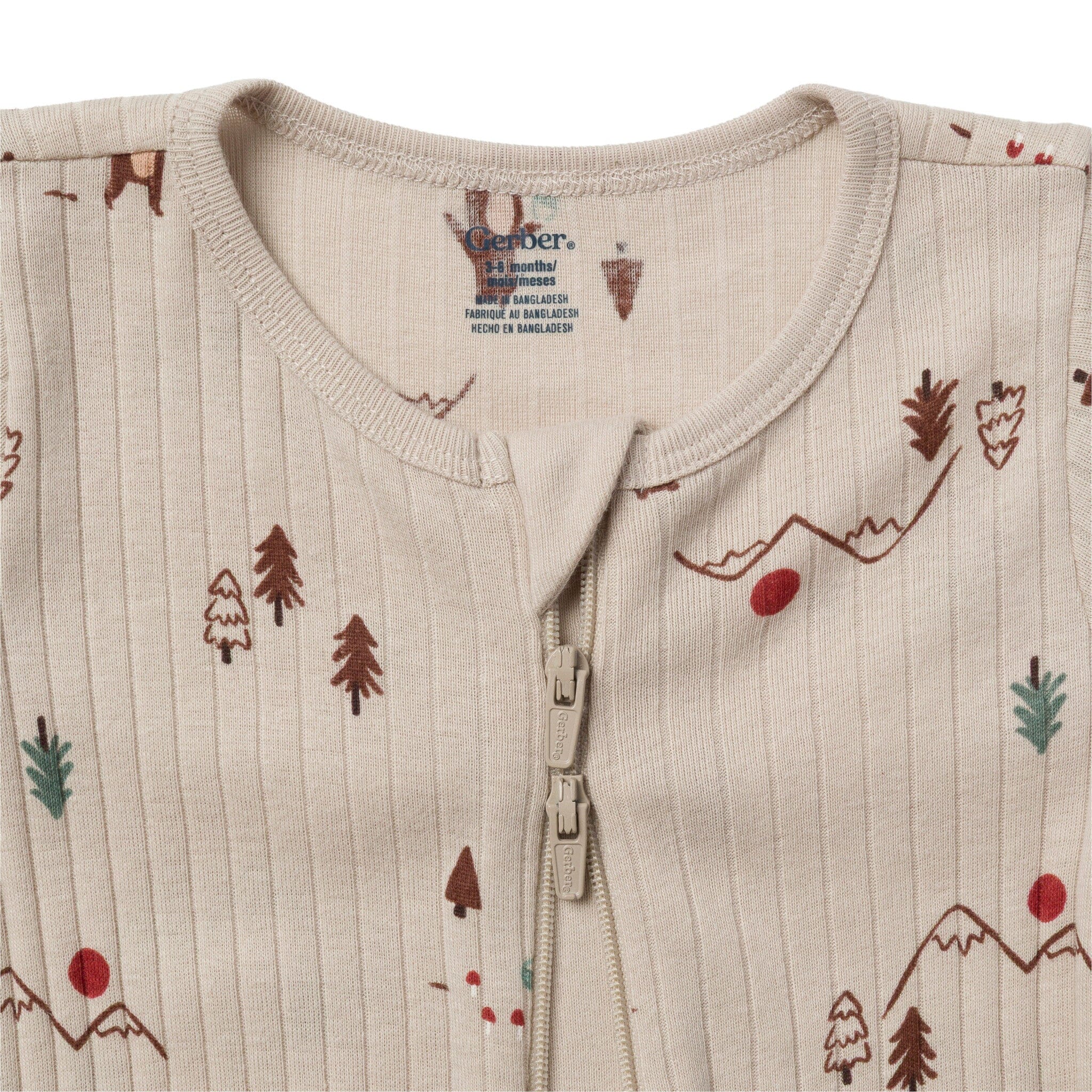2-Pack Baby Boys Woodland Bears Sleep 'N Play - Image 3