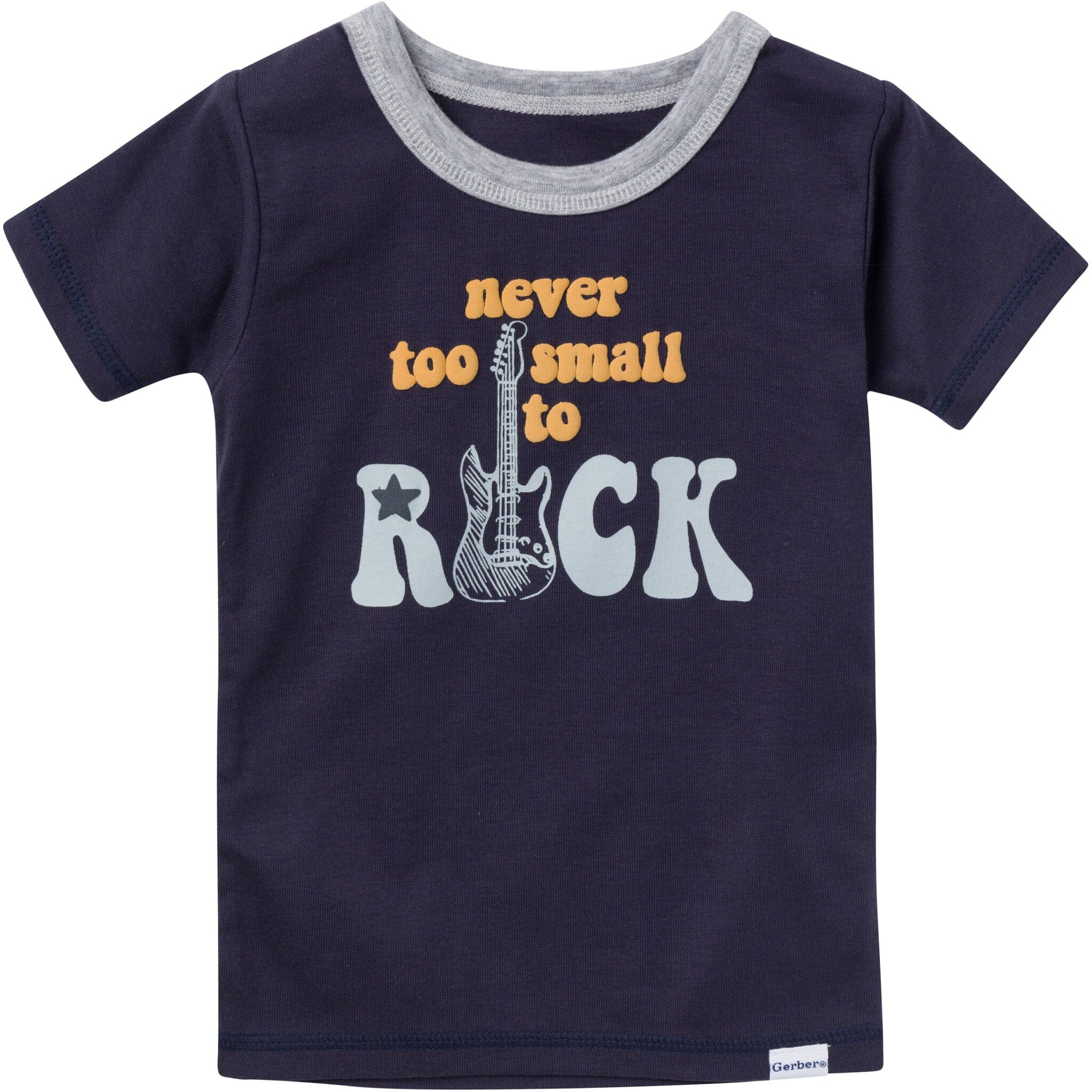 4-Piece Infant & Toddler Boys Music Top and Shorts Pajama Set - Image 2