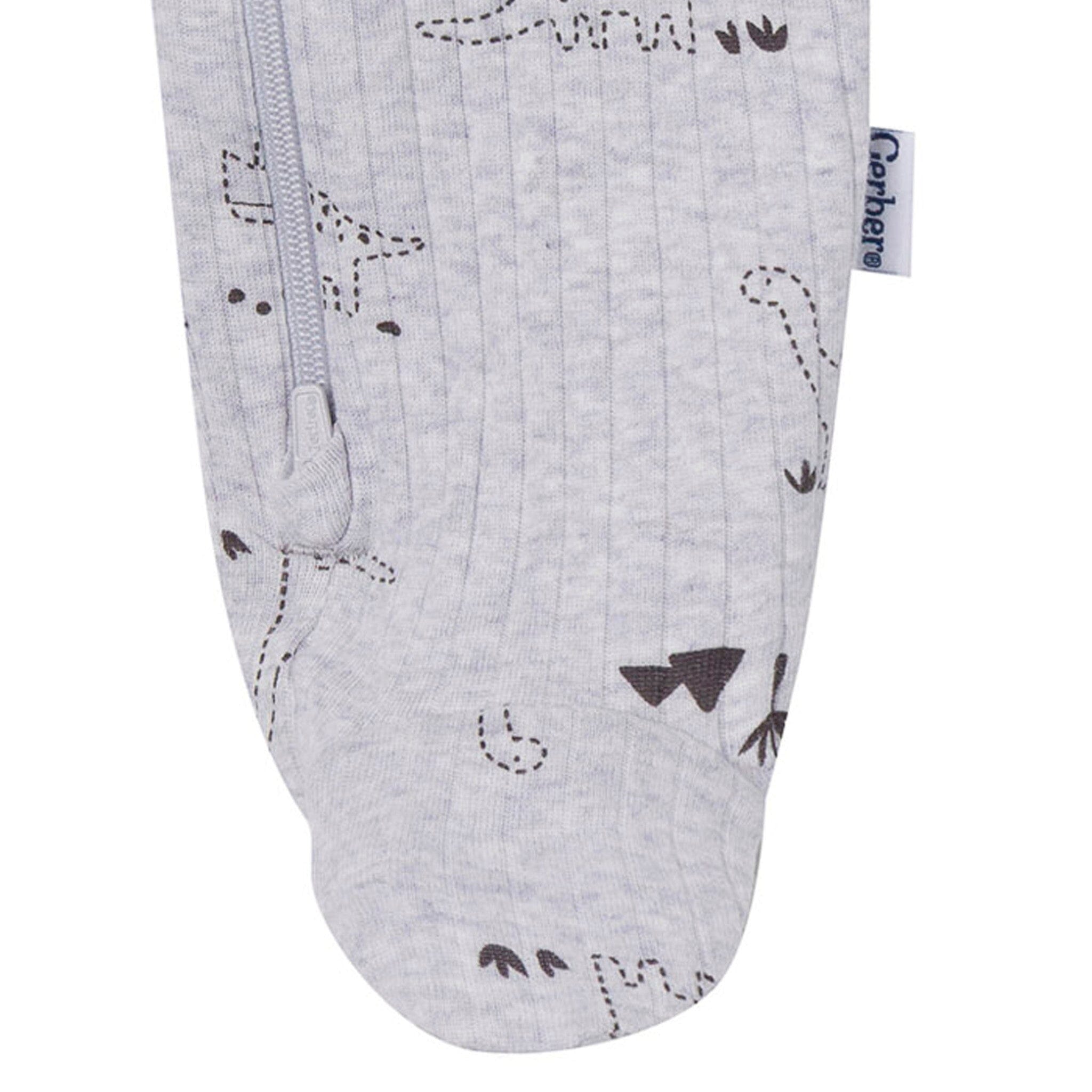 2-Pack Baby Boys Gray Dinos Sleep 'N Play - Image 4
