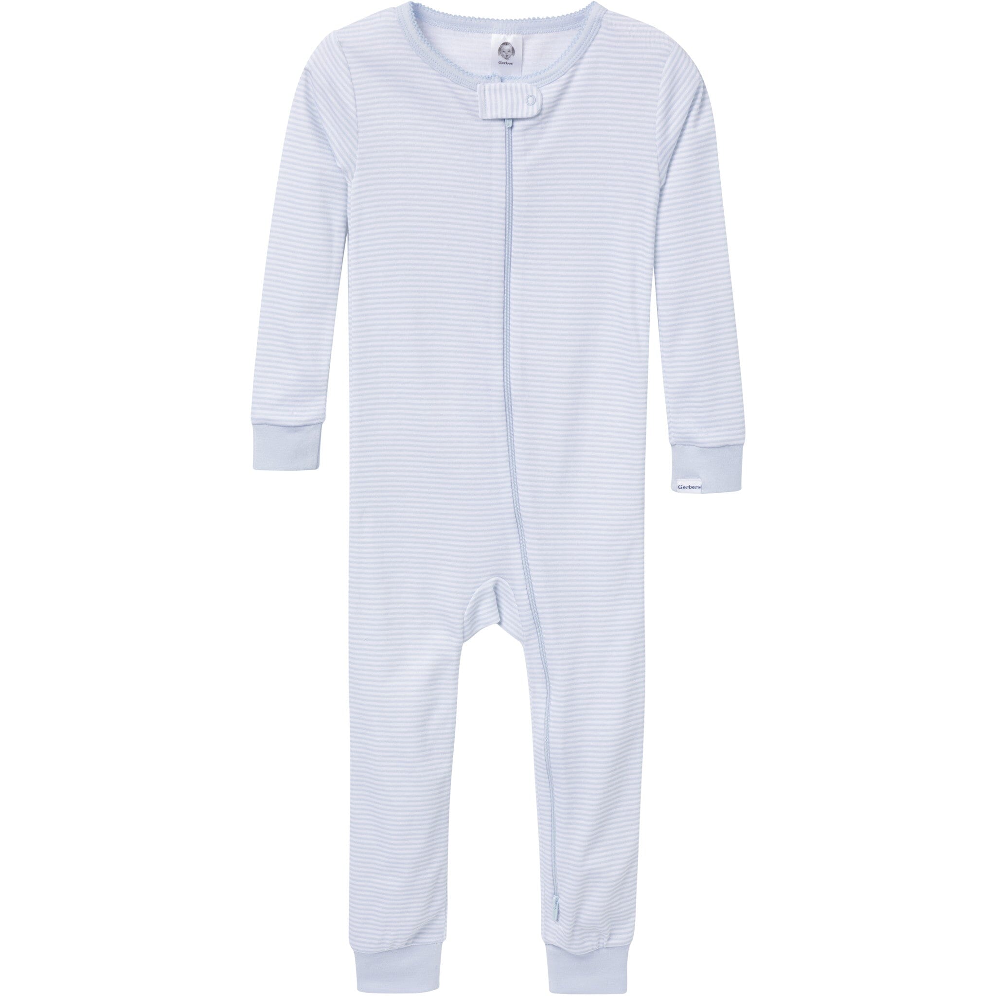 3-Pack Baby & Toddler Girls Ditsy Floral Snug Fit Footless Pajamas - Image 6