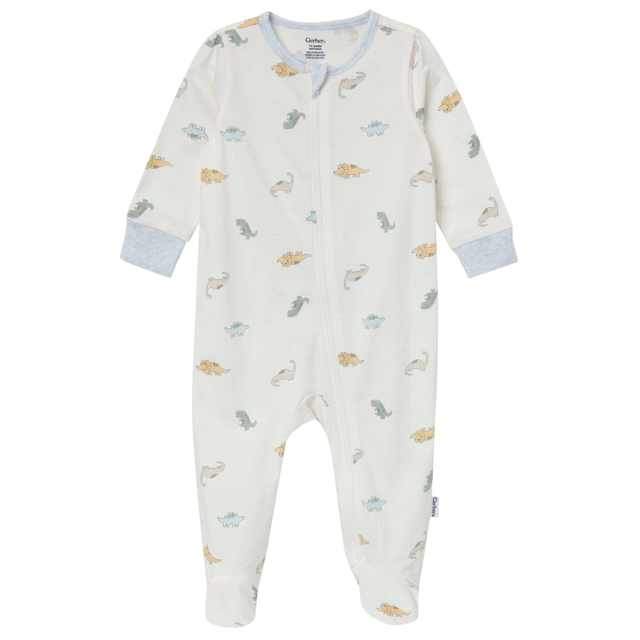2-Pack Baby Boys Dino Leaves Sleep 'N Play - Image 3