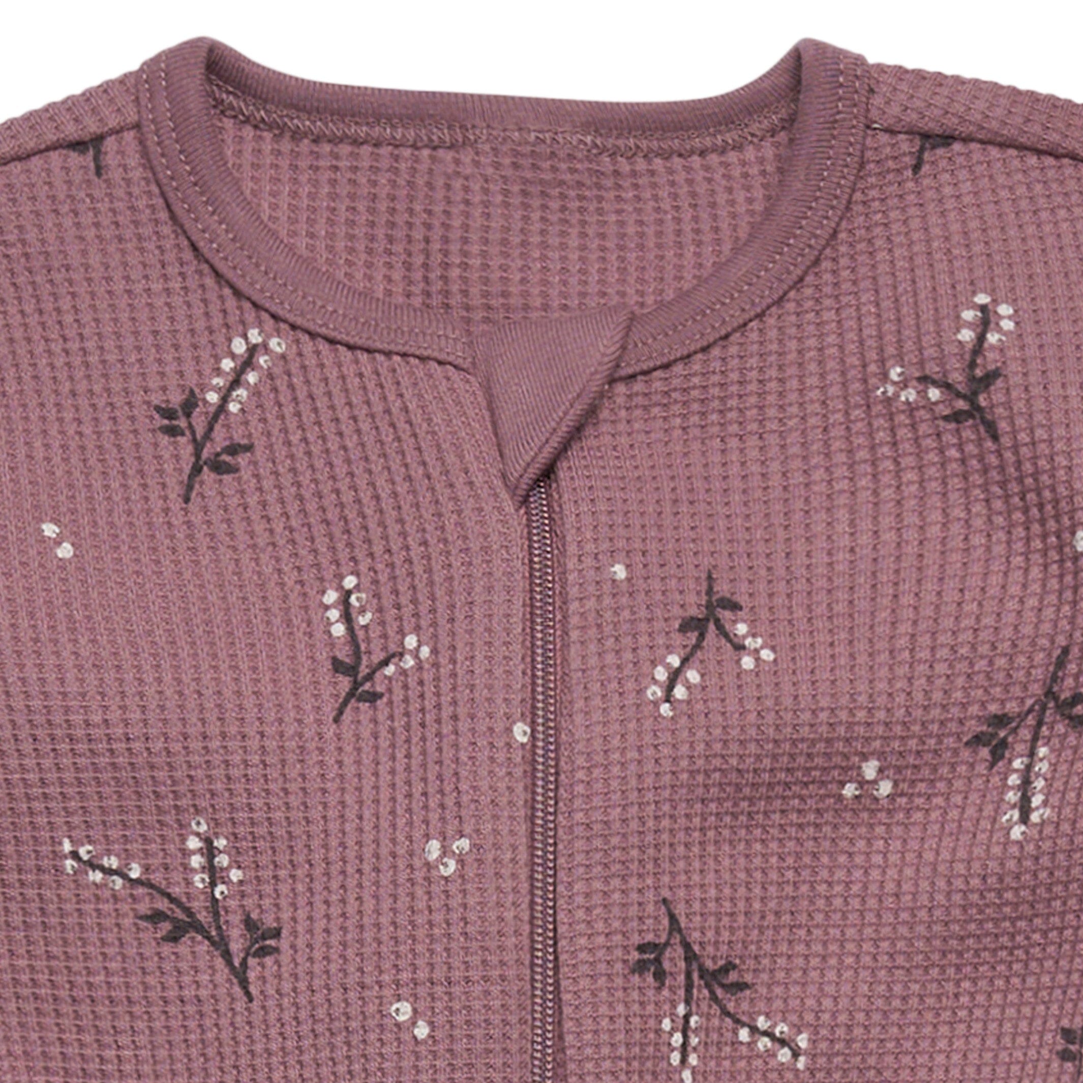 Baby Girls Grape Vines Waffle Sleep 'N Play - Image 3
