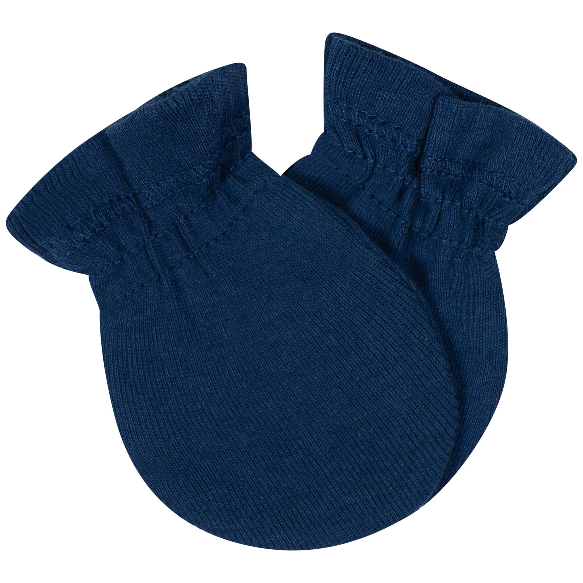 8-Piece Baby Boys Blue Cap & Mitten Set - Image 3