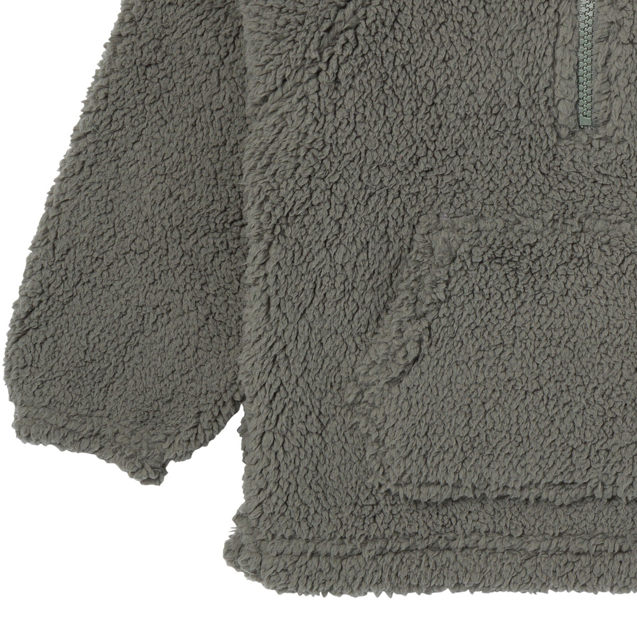 Embroidered Infant & Toddler Boys Dark Green Half-Zip Pullover - Image 6