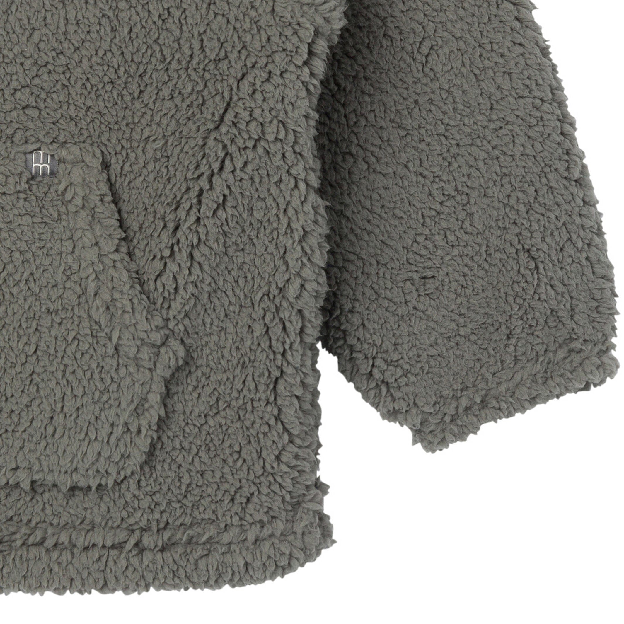 Embroidered Infant & Toddler Boys Dark Green Half-Zip Pullover - Image 7