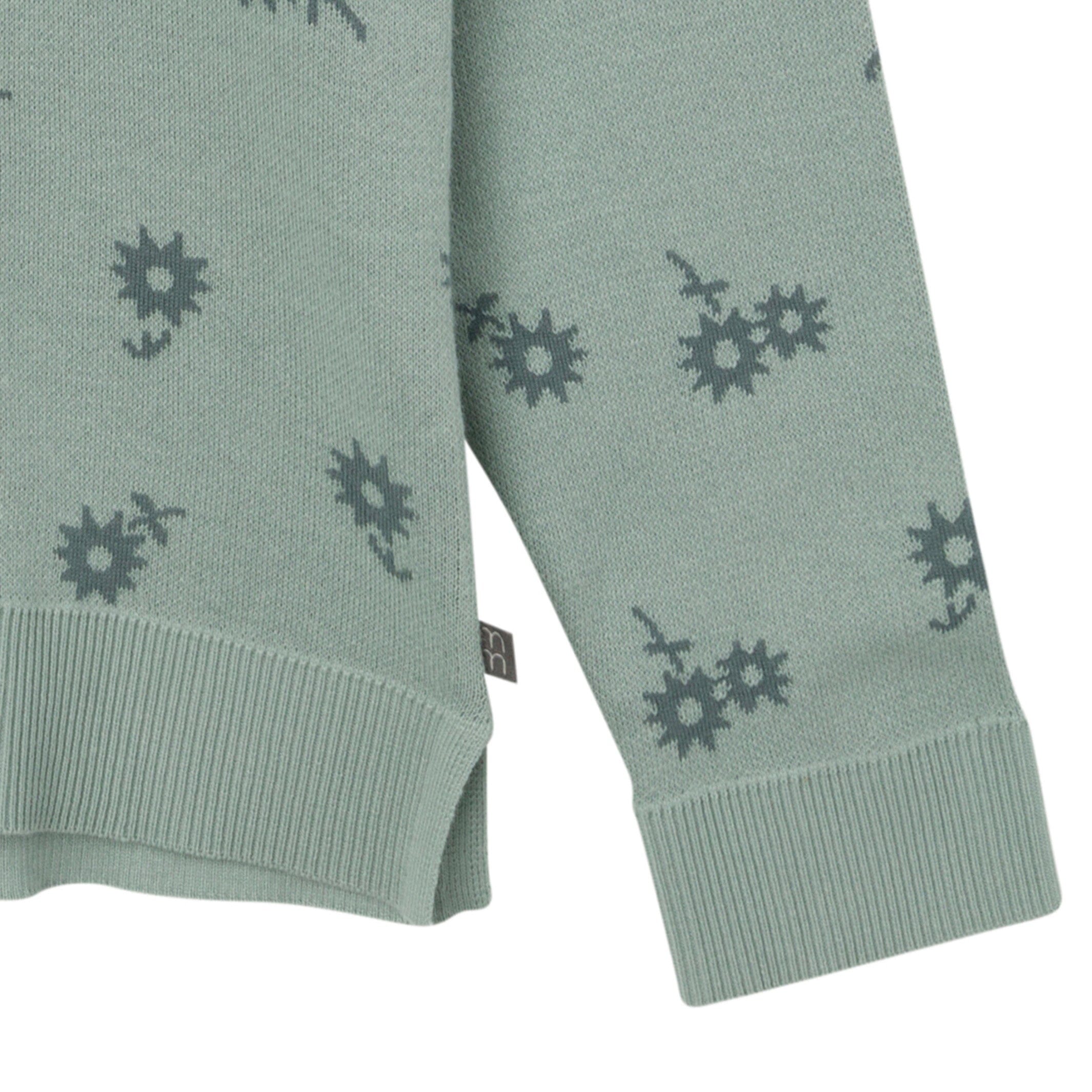Womens Medium Sky Daisies Sweater - Image 7